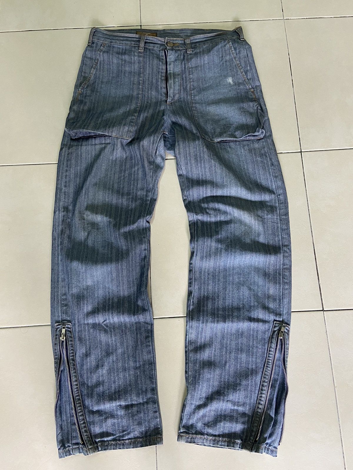 CABANE de ZUCCa × Issey Miyake × Japanese Brand Cabane de Zucca Pants Size US 32 / EU 48 - 10 Thumbnail