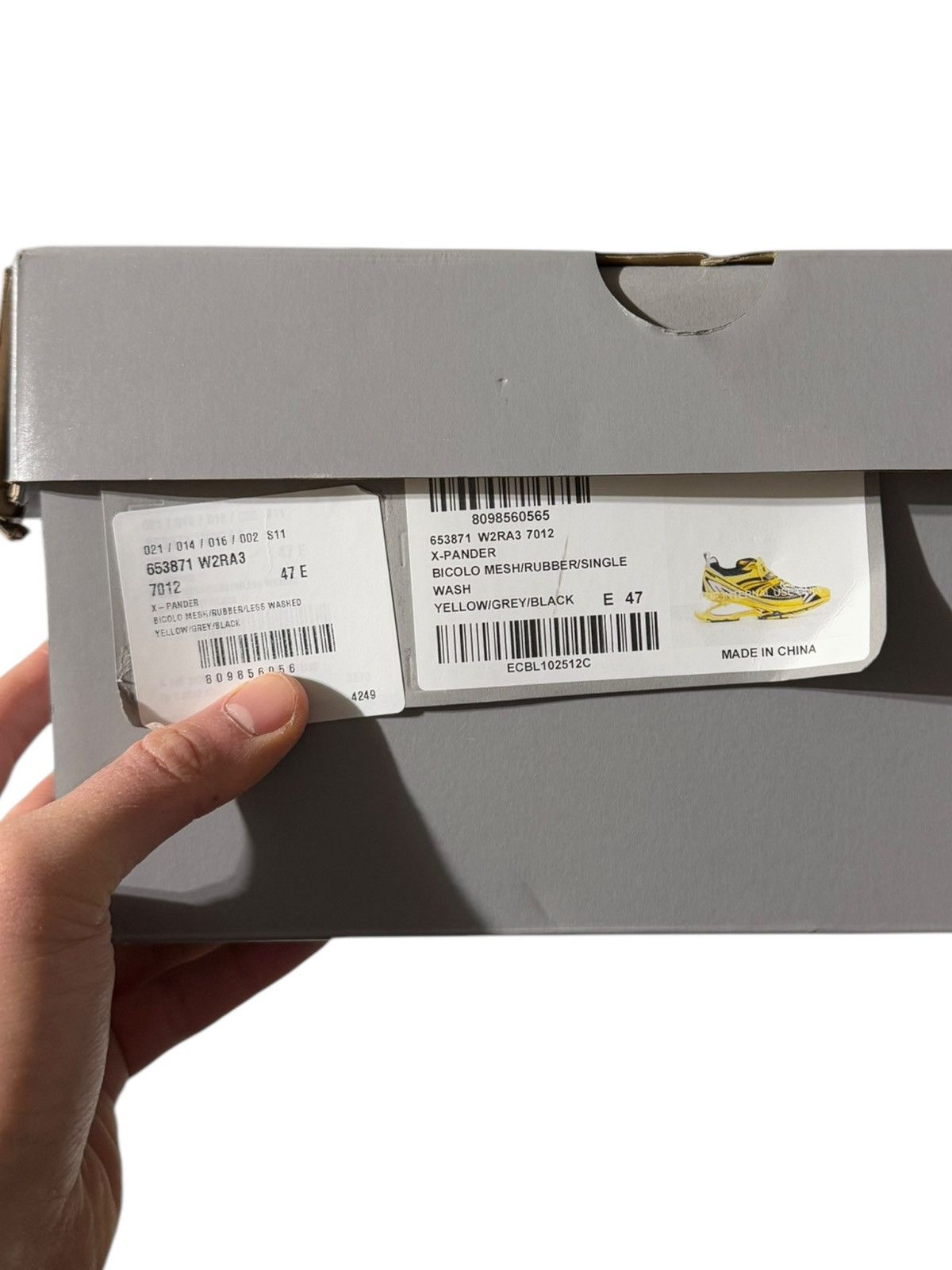 Balenciaga RARE Yellow Lightning X-Pander (X Pander) Heel Sneaker Size US 14 / EU 47 - 11 Thumbnail