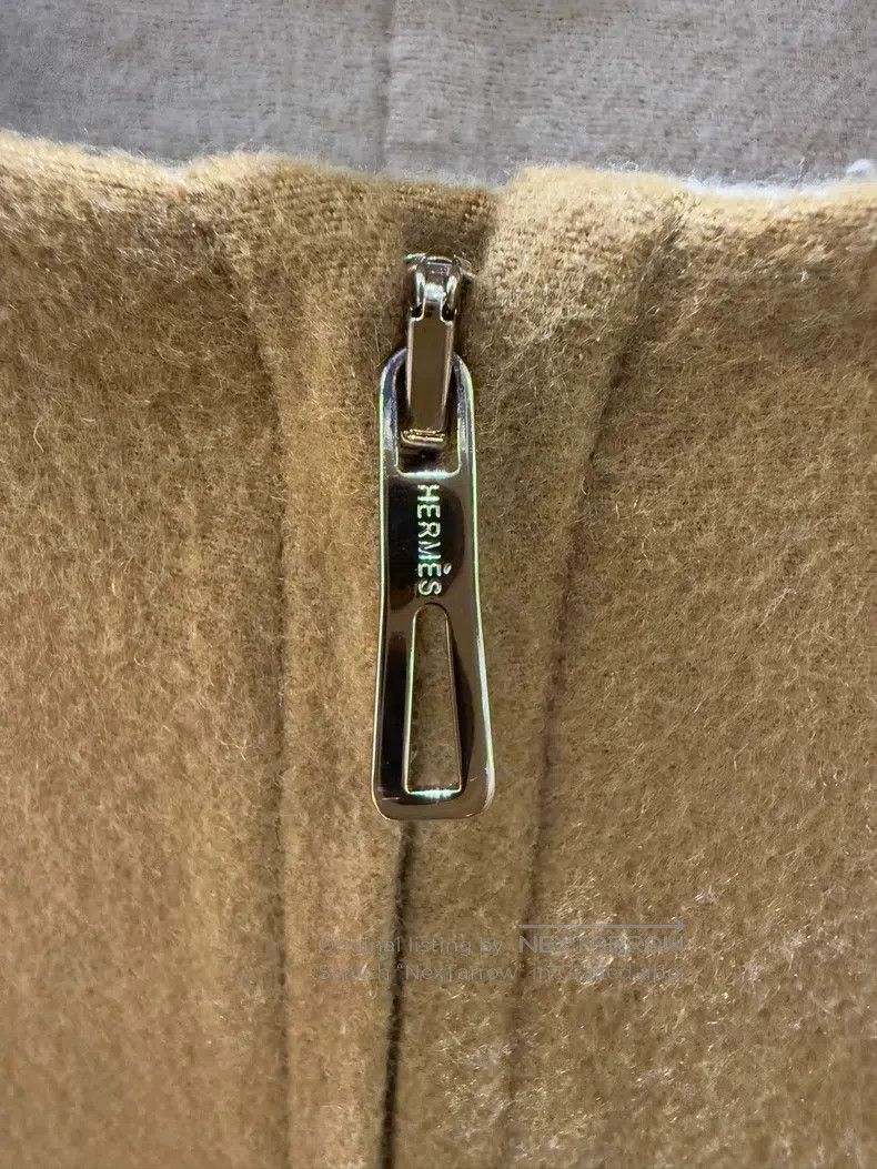 Hermes Hermes Lady Cloak Coat Size XXS / US 00 / IT 34 - 4 Thumbnail