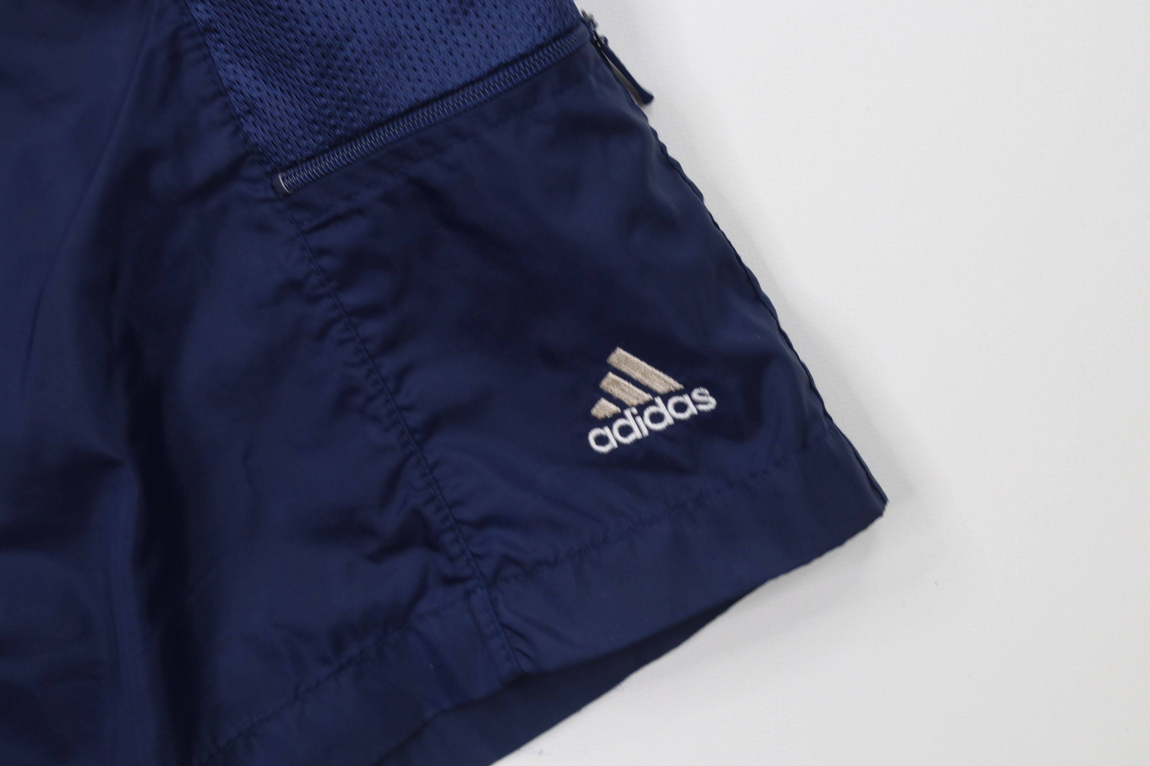 Adidas Vintage Y2K 2001 Adidas Lined Running Soccer Shorts Blue Size US 34 / EU 50 - 5 Thumbnail