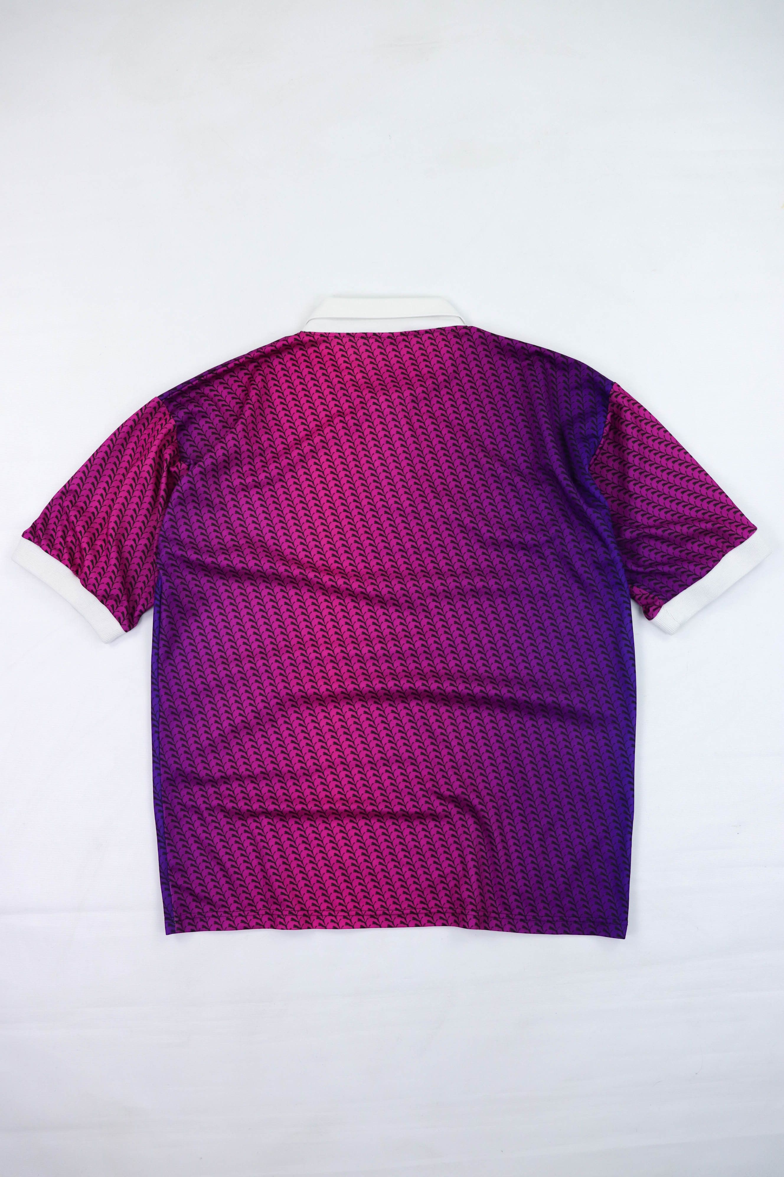 Puma PUMA Vintage Purple Pink Gradient Monogram Jersey Shirt Size US M / EU 48-50 / 2 - 2 Thumbnail