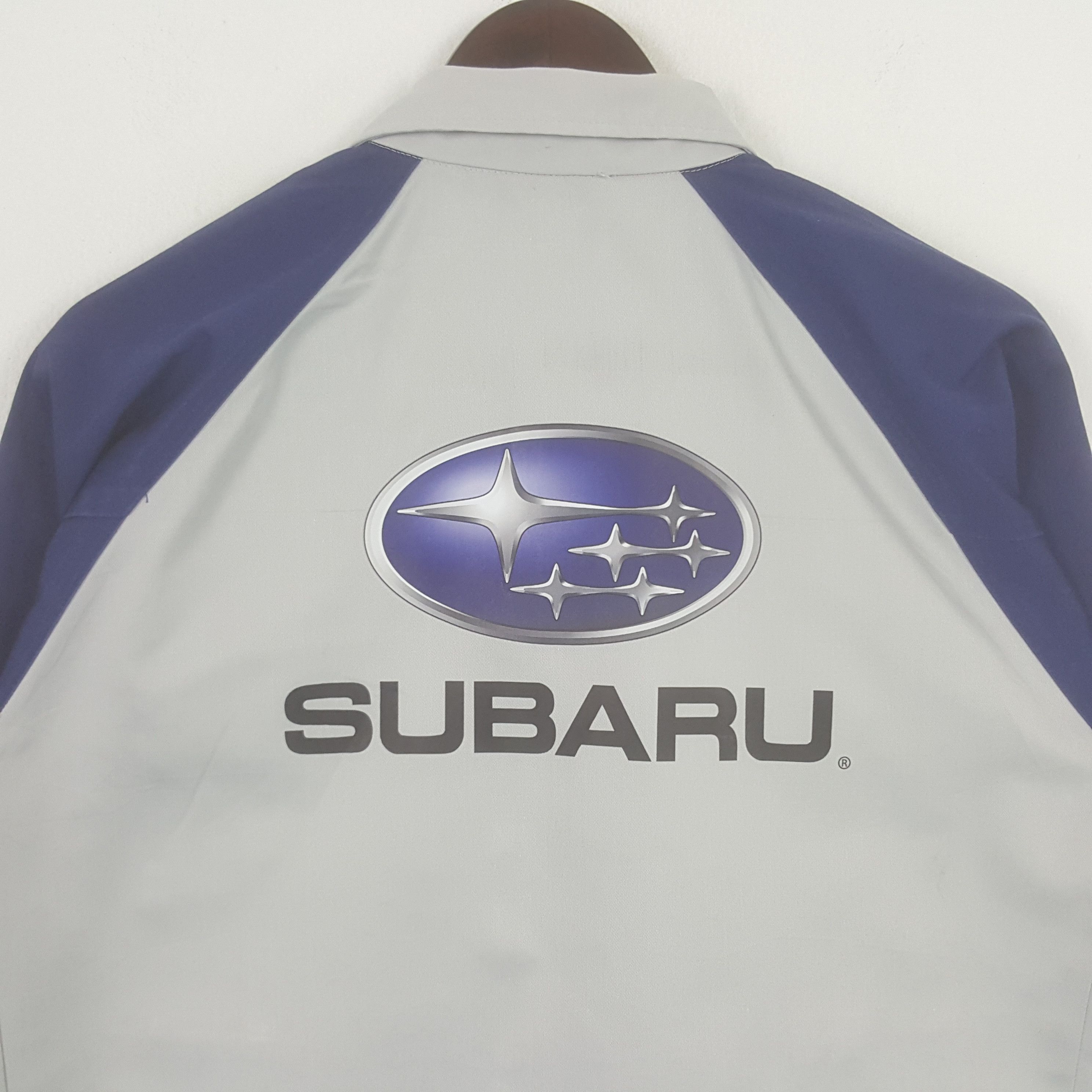 Japanese Brand × Vintage Vintage SUBARU Custom Logo Worker Sport Jacket Size US L / EU 52-54 / 3 - 2 Thumbnail