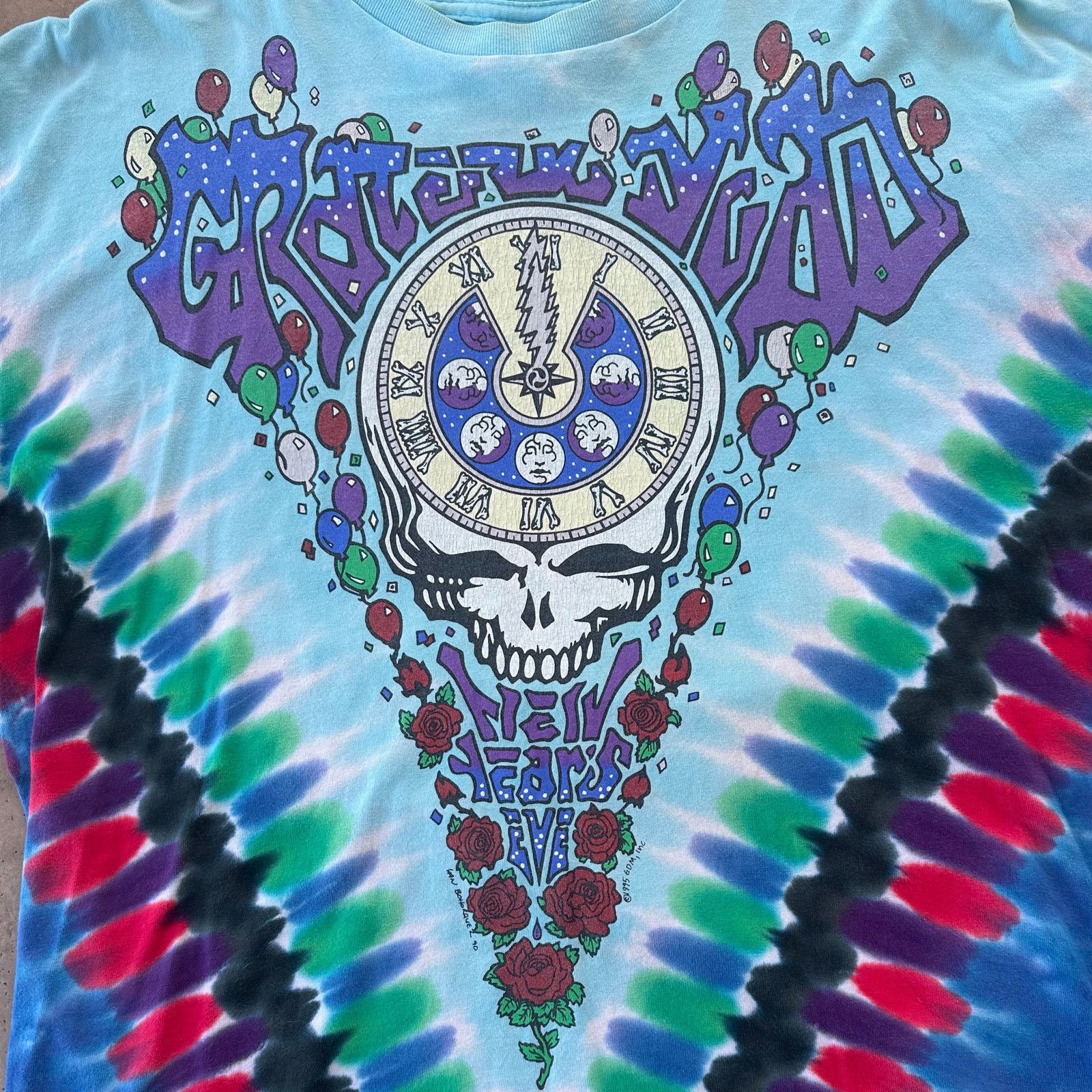 Liquid Blue Grateful Dead 1995 New Year’s Eve in the midnight hour Size US XL / EU 56 / 4 - 3 Thumbnail
