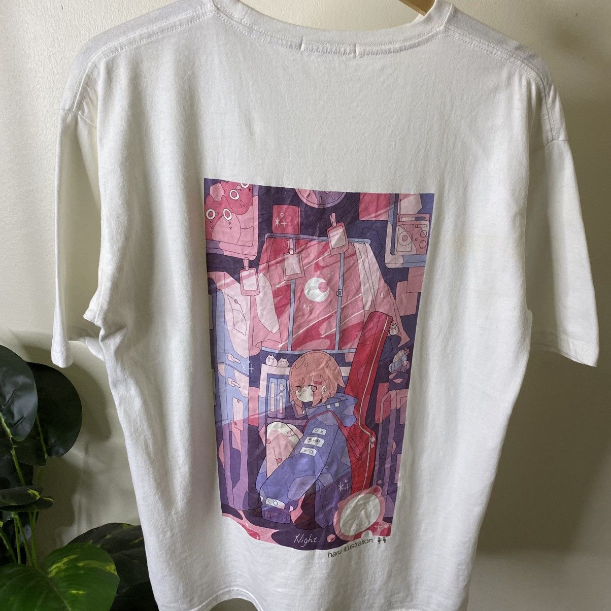 Japanese Brand Haru Illustration Book Essence T Shirt Size US L / EU 52-54 / 3 - 2 Thumbnail