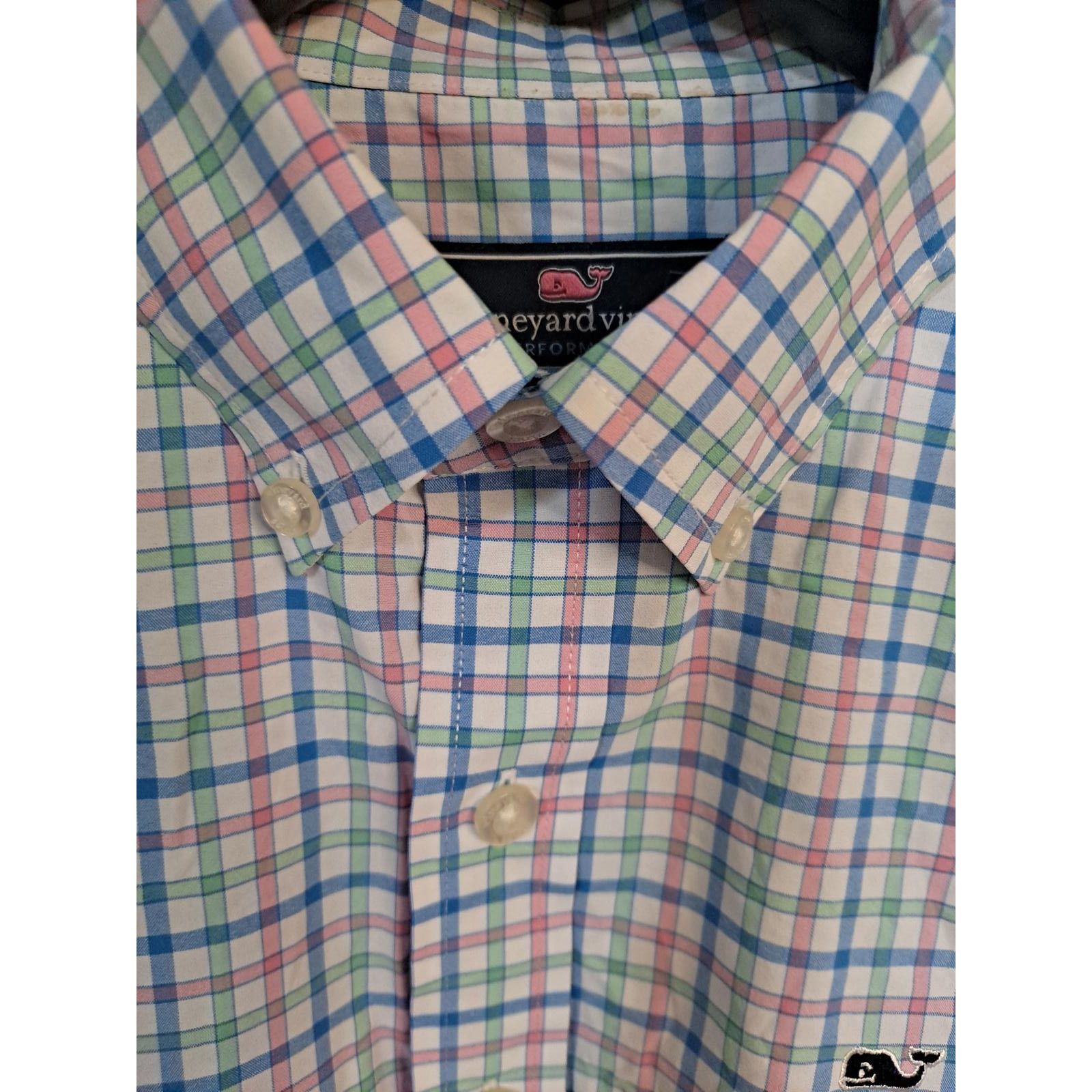 Vineyard Vines Kids Vineyard And Vines Performance Whale Shirt Blue, Gee, P Size ONE SIZE - 2 Thumbnail