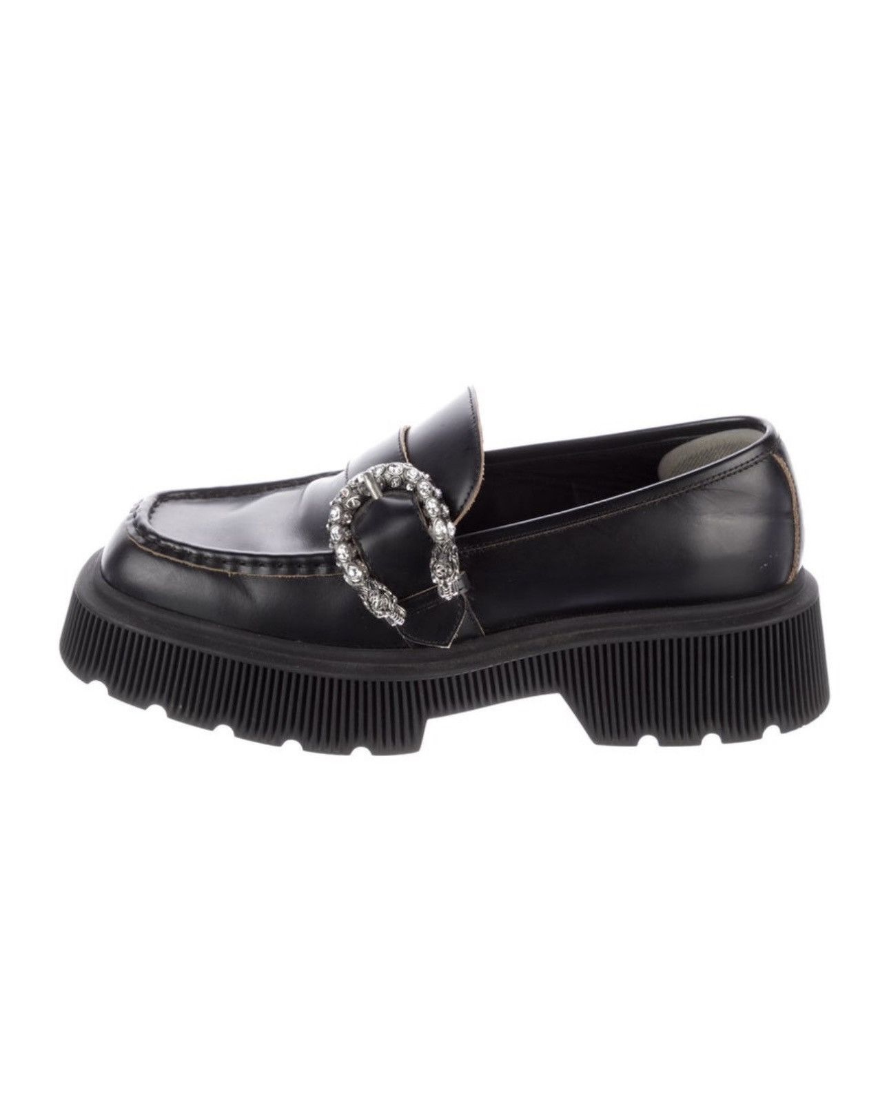 Gucci Gucci Leather Dress Loafers Size US 8.5 / EU 41-42 - 4 Thumbnail