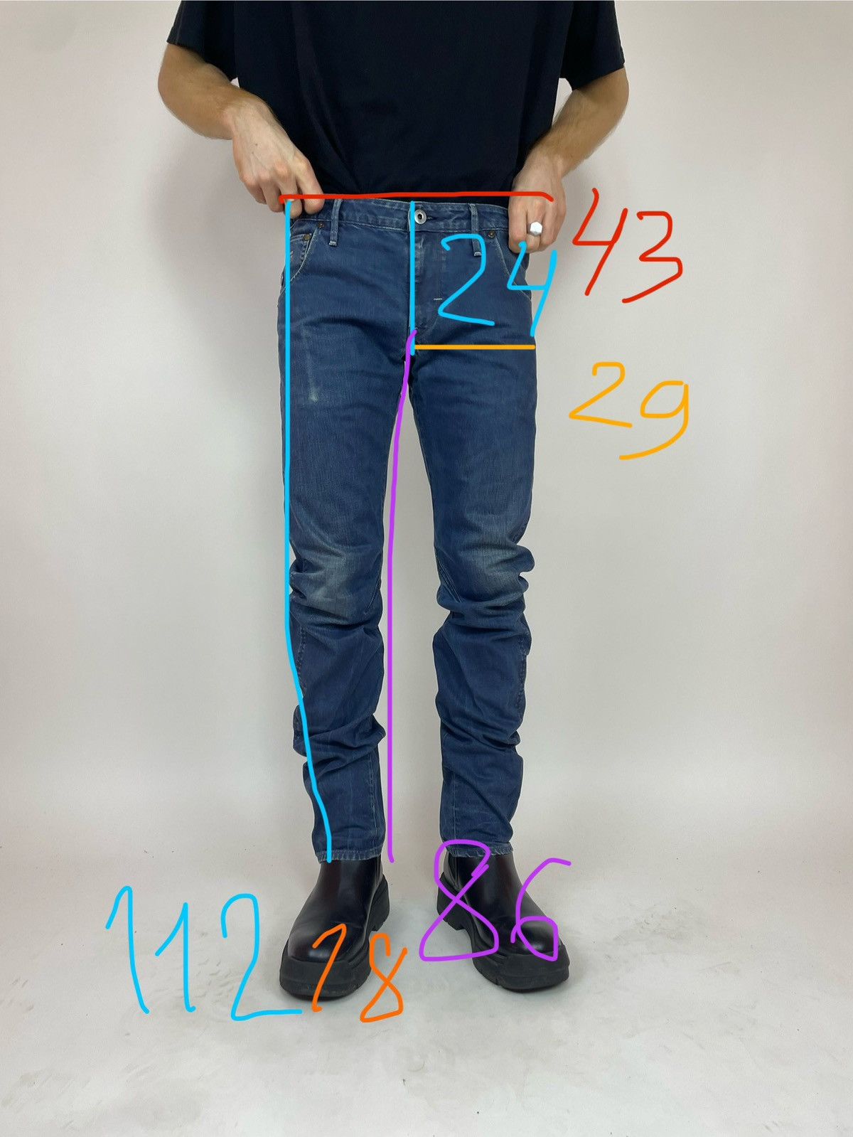 Other G-star RAW ARC 3D Slim jeans Mens size 33x36 Size US 33 - 8 Thumbnail