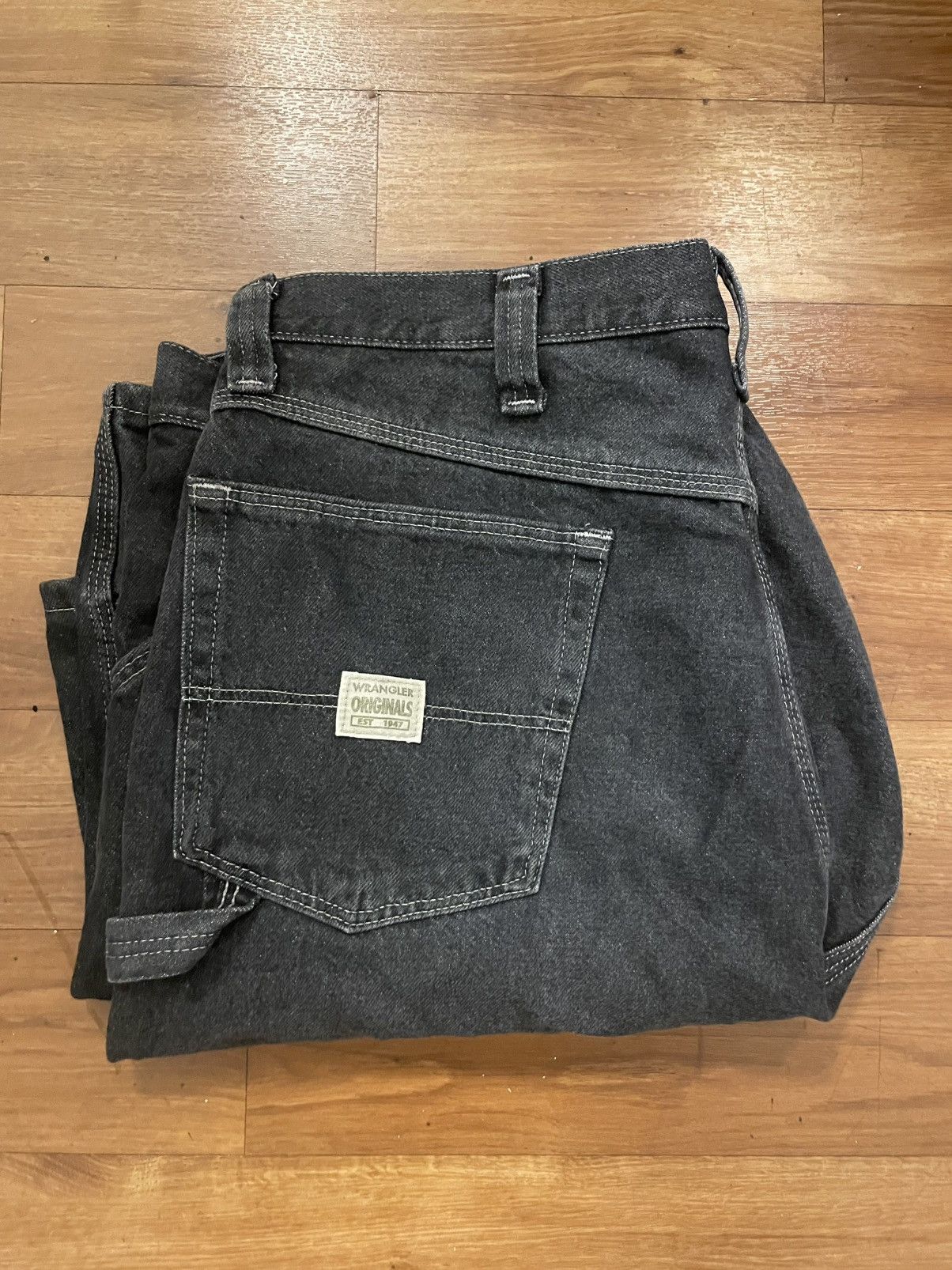 Wrangler Wrangler Carpenter Black Jorts Size US 38 / EU 54 - 4 Thumbnail