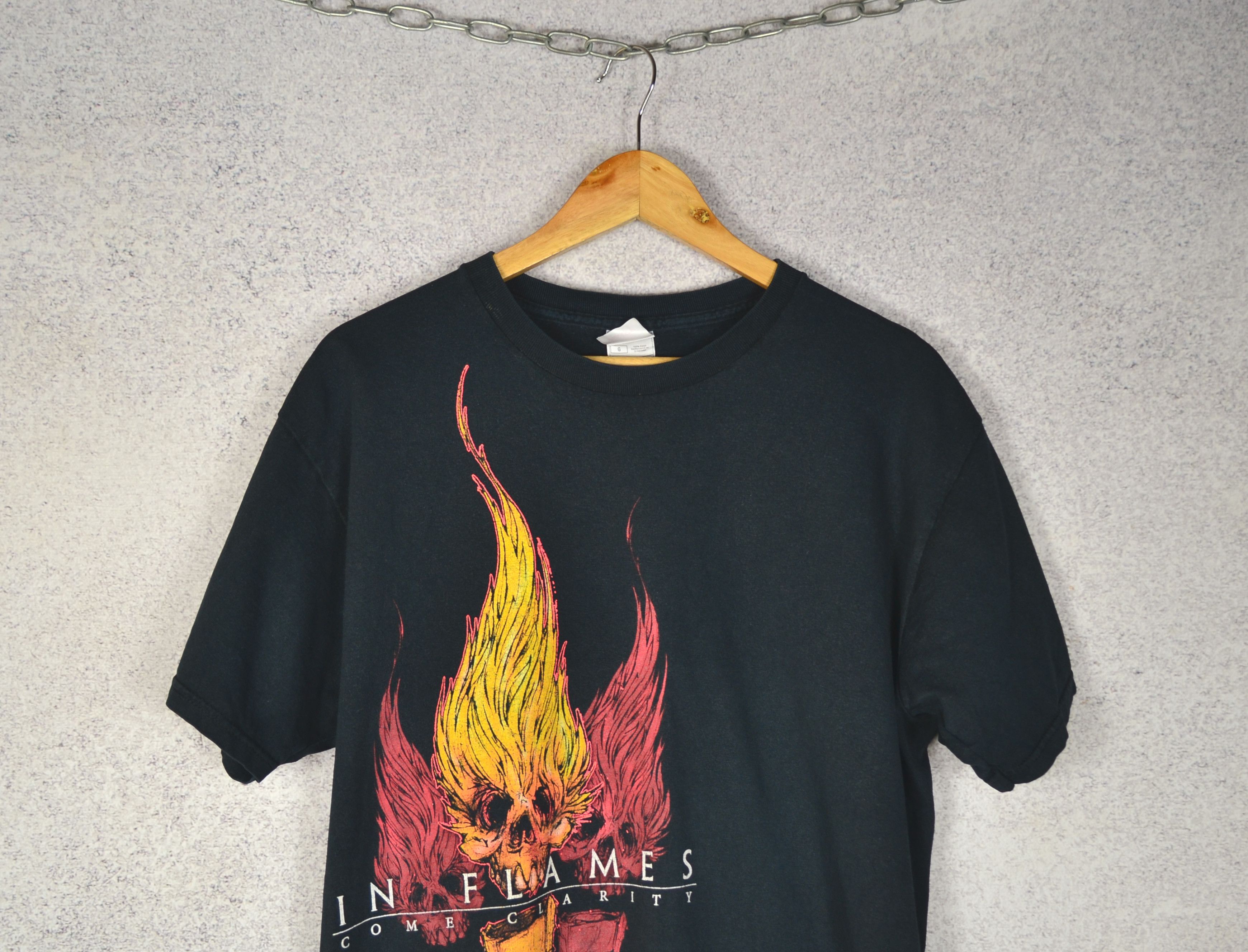 Band Tees In Flames Come Clarity 2006 T-Shirt Band Tees Size US L / EU 52-54 / 3 - 2 Thumbnail