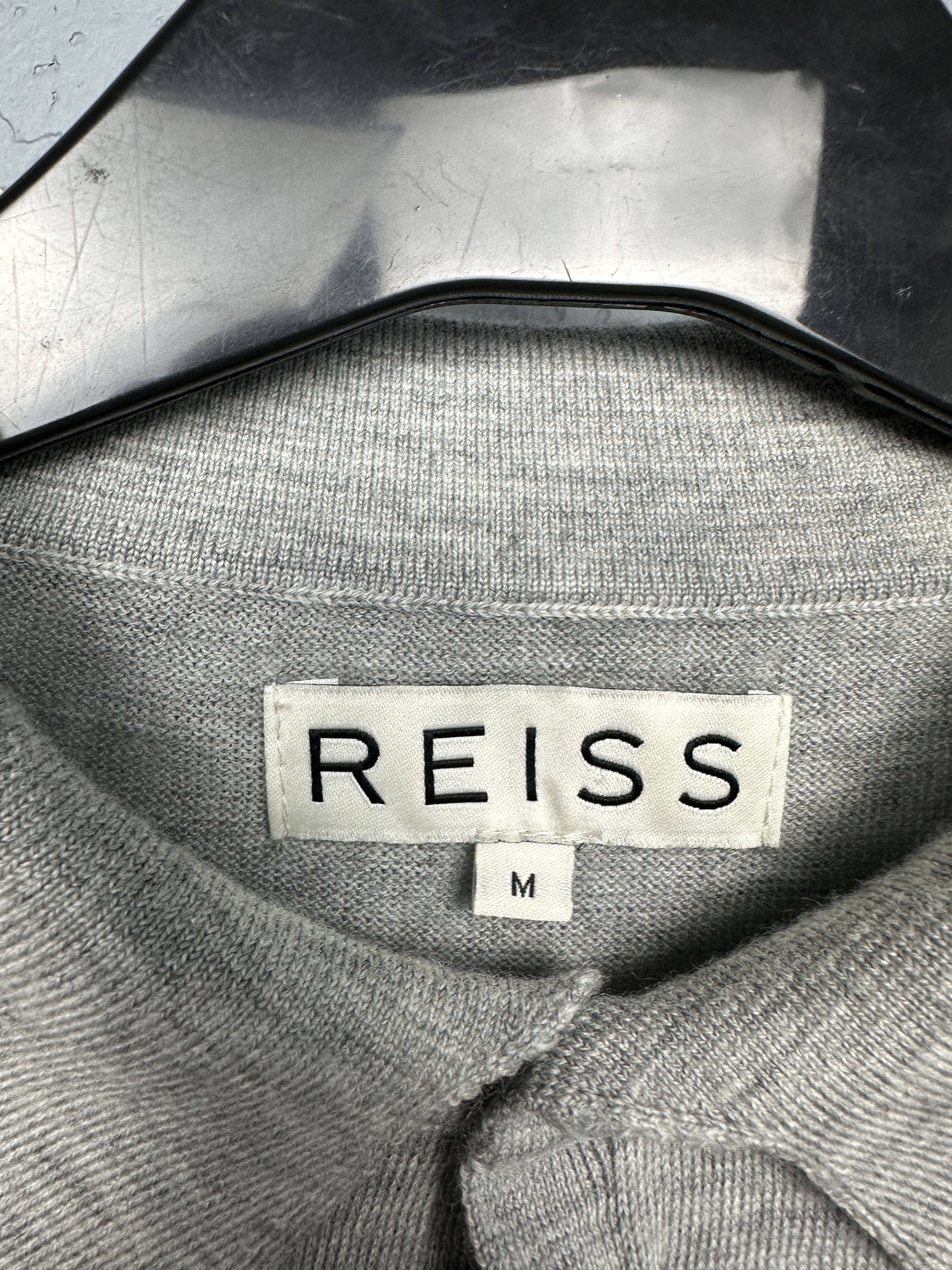 Reiss Reiss Mens Wool Collared Sweater Size US M / EU 48-50 / 2 - 3 Thumbnail