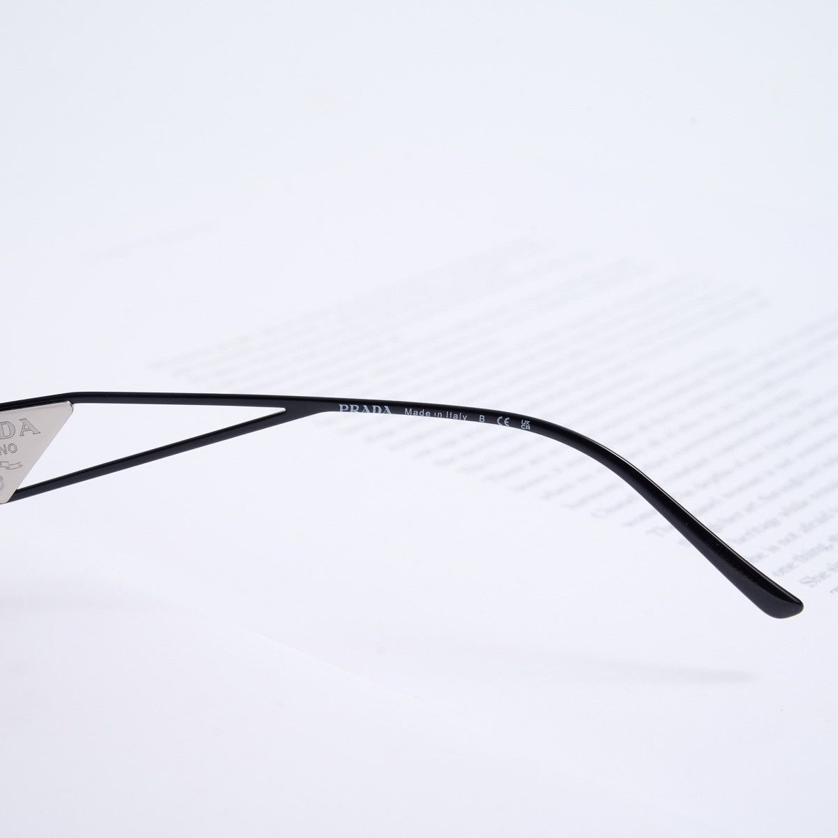Prada PRADA 0PR 14YS 1AB5S0 SUNGLASSES Size ONE SIZE - 5 Thumbnail