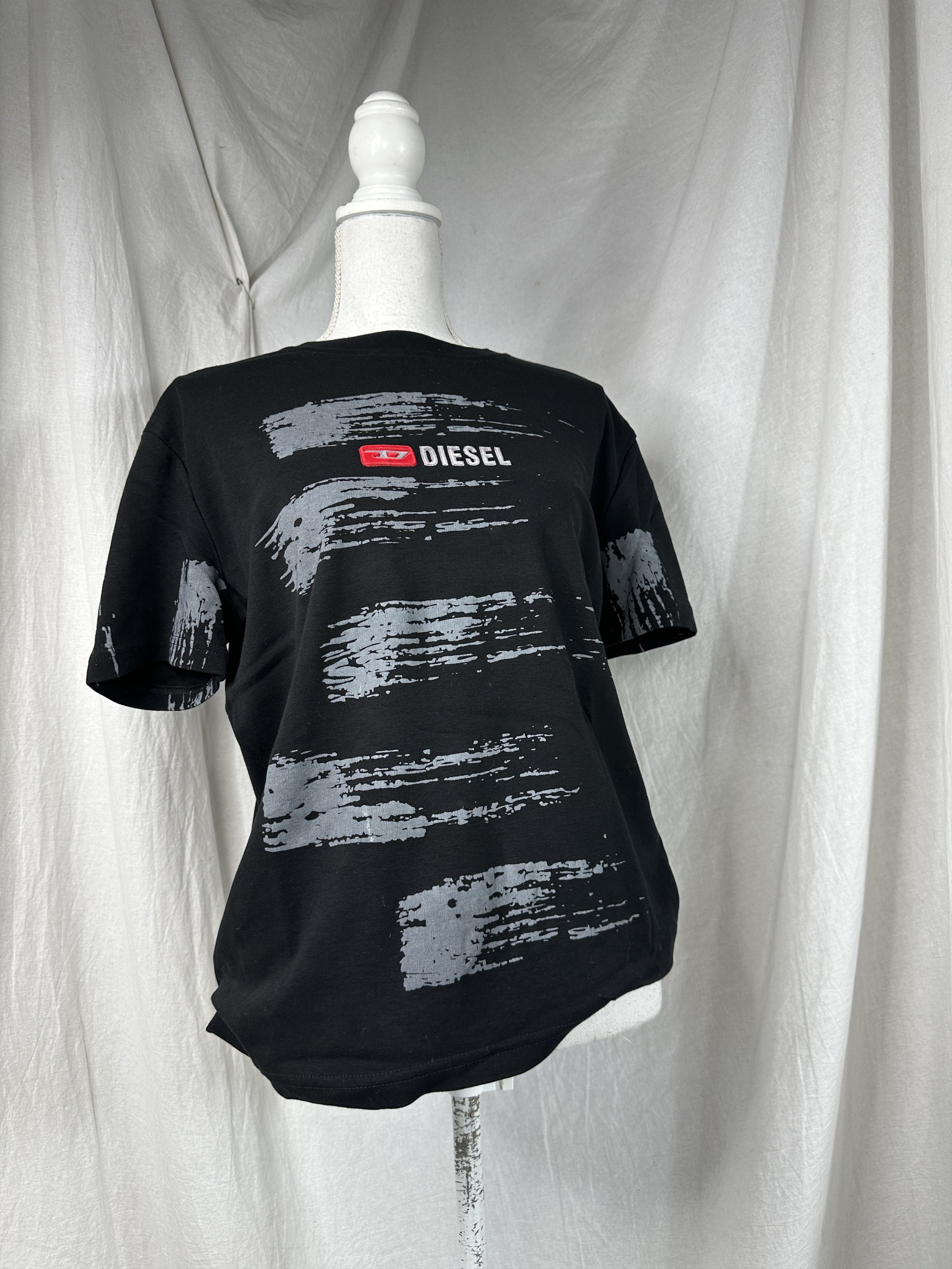 Diesel × Vintage Vintage 00s Casual Grunge Biker Diesel T-shirt Size US L / EU 52-54 / 3 - 1 Thumbnail