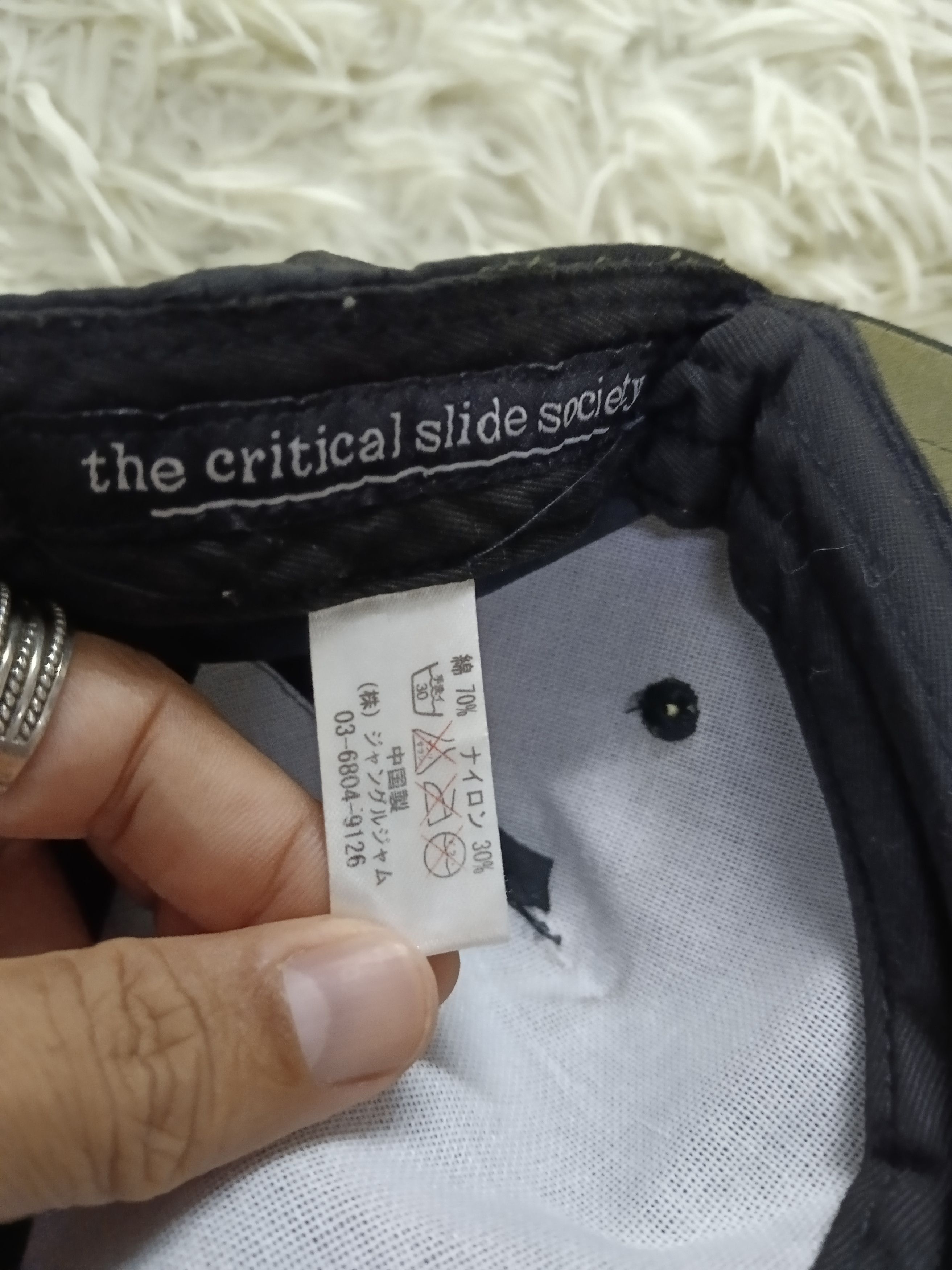 Japanese Brand FADE BLACK TCSS SLIDAL TENDENCIES HAT Size ONE SIZE - 7 Thumbnail
