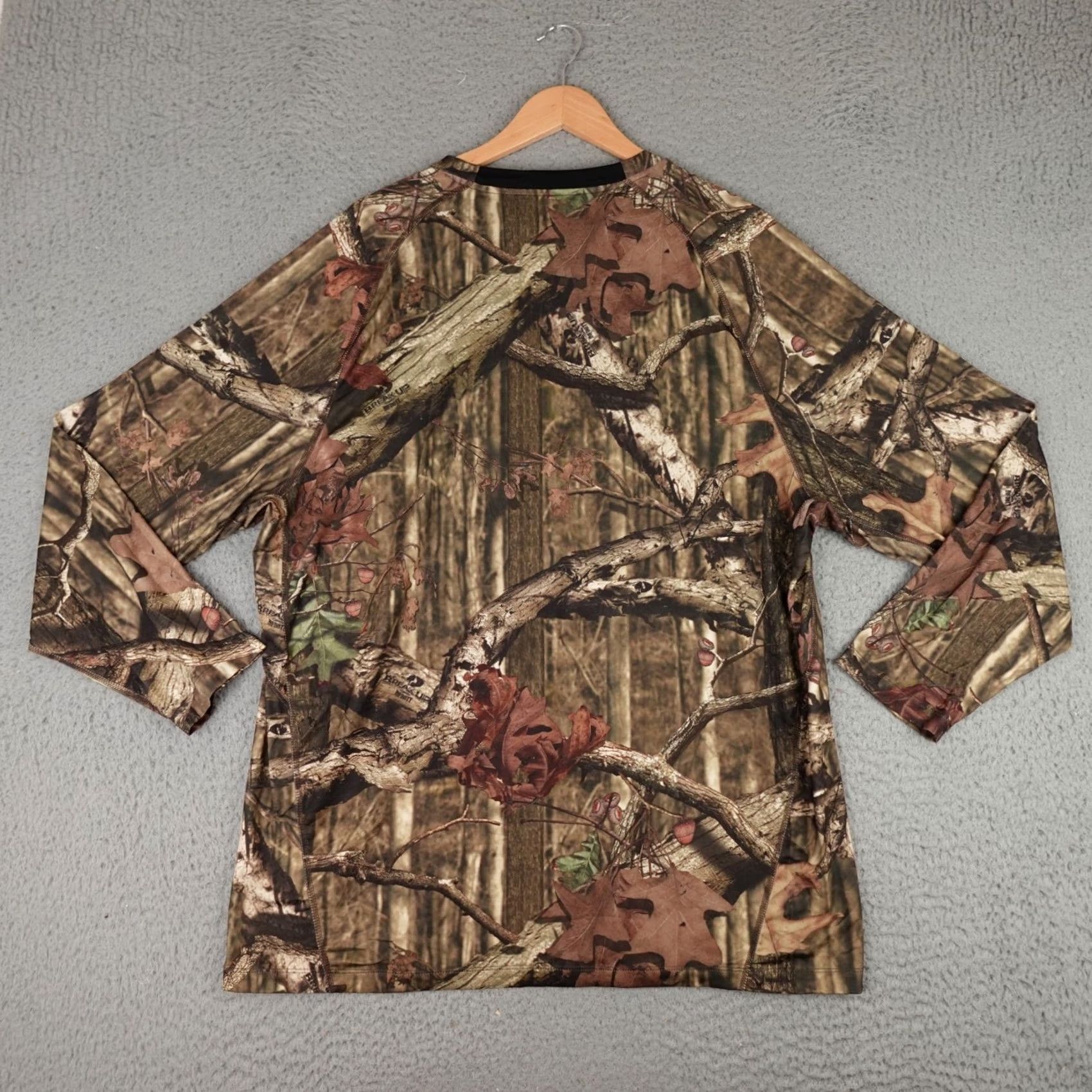 Starter VINTAGE Starter Shirt Mens 3XL Green Camo Long Sleeve Performance Base Layer Size US XXL / EU 58 / 5 - 3 Thumbnail