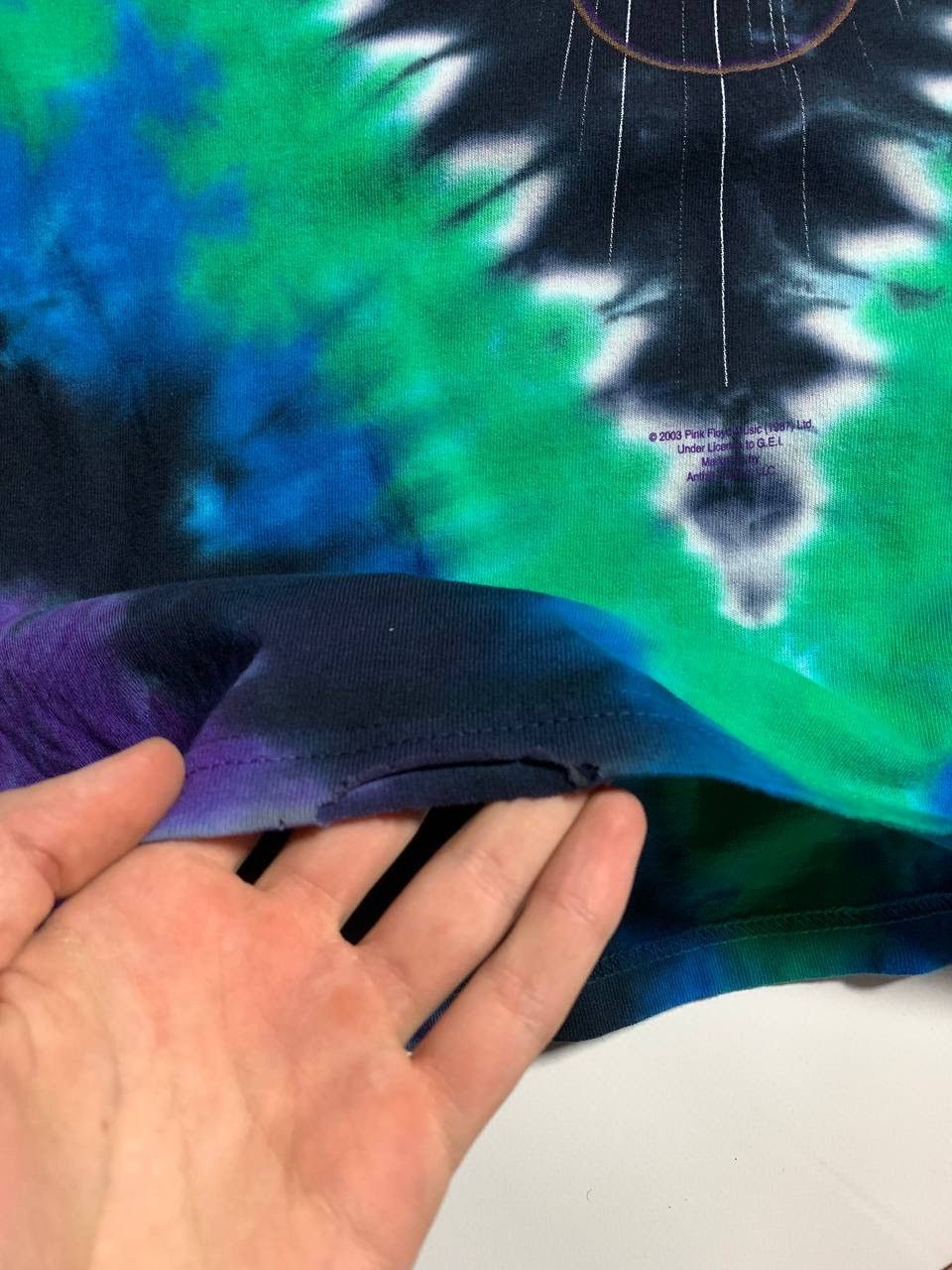 Liquid Blue × Pink Floyd × Vintage Vintage Pink Floyd Shirt Liquid Blue Size M 2003 Size US M / EU 48-50 / 2 - 6 Thumbnail