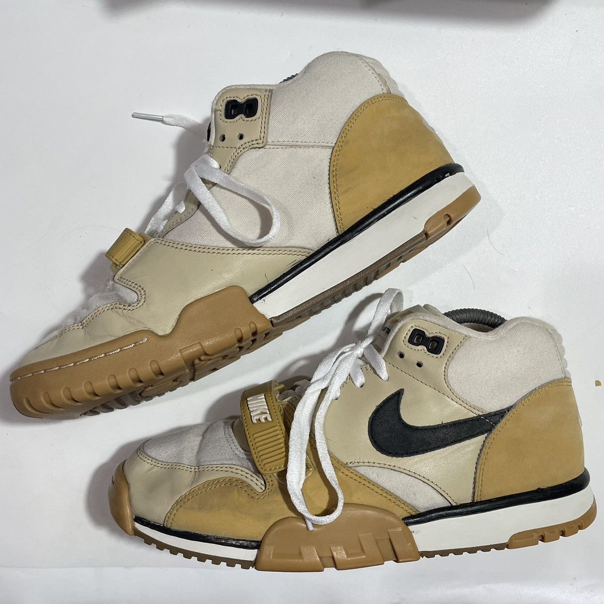 Nike Nike Air Trainer 1 Coconut Milk beige brown wheat khaki Size US 8.5 / EU 41-42 - 3 Thumbnail