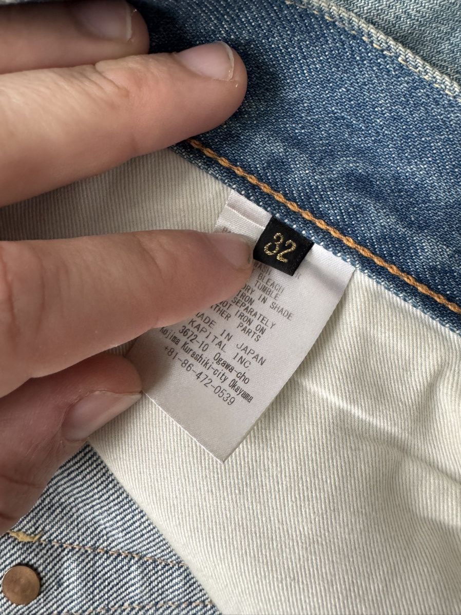 Kapital Kapital straight leg denim size 32 Size US 32 / EU 48 - 5 Thumbnail
