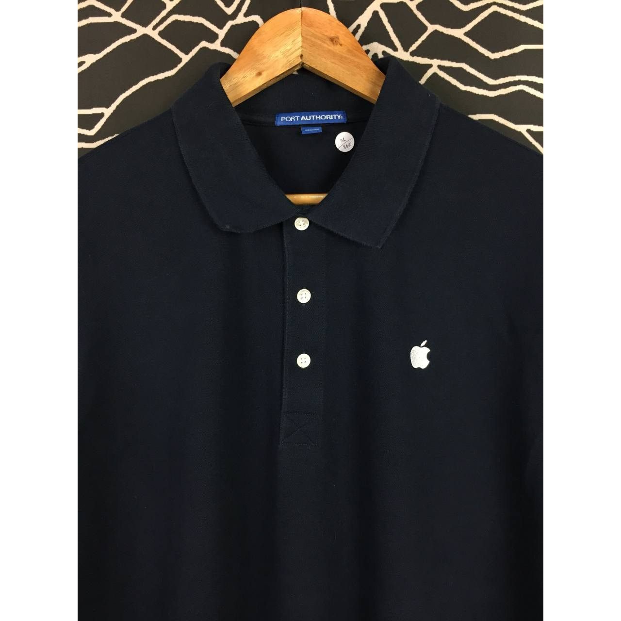 Apple × Microsoft × Port Authority Port Authority Apple Macintosh Logo Techwear Polo Tee Size US XXL / EU 58 / 5 - 3 Thumbnail