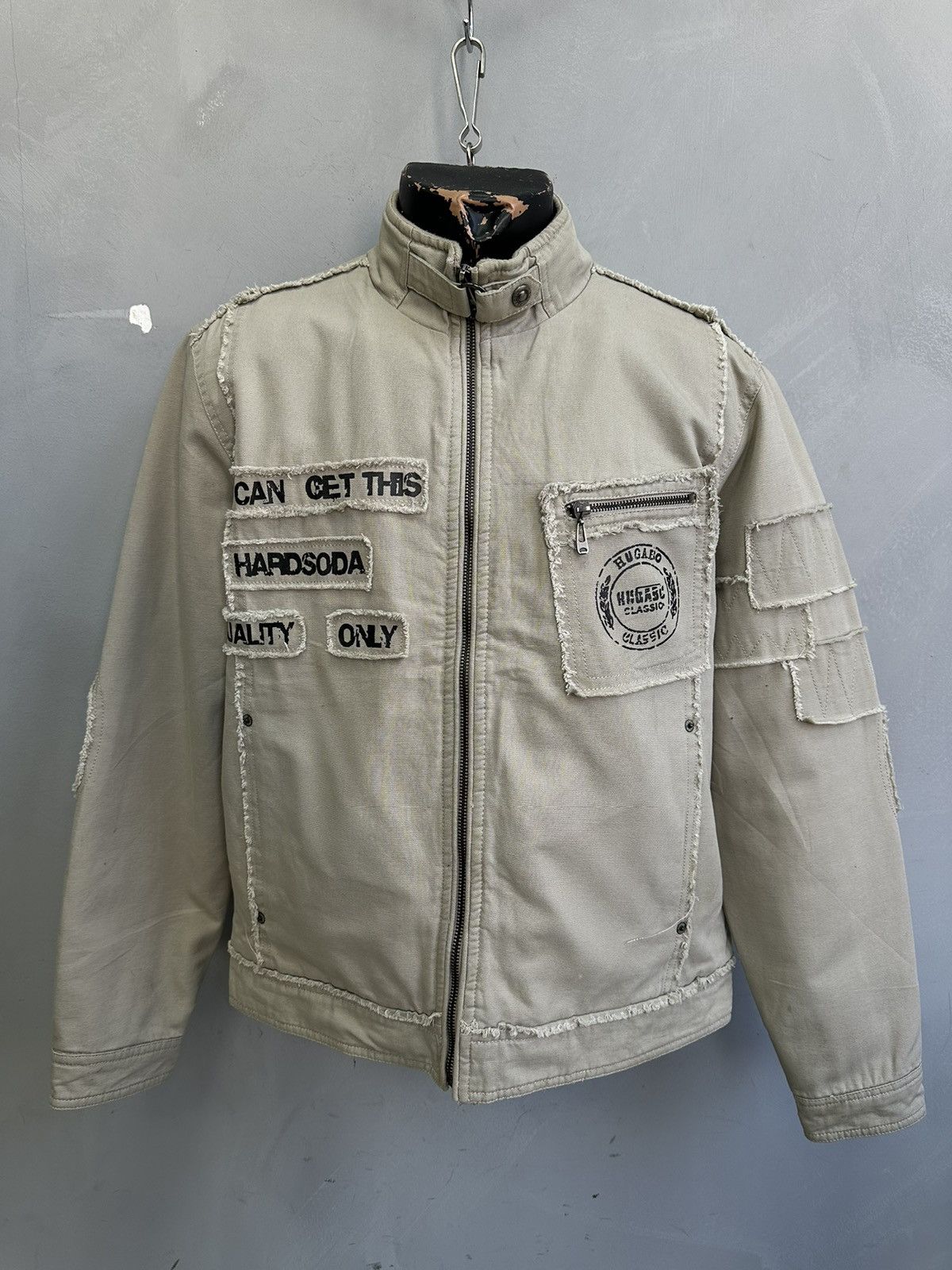 14th Addiction Vintage Diesel Cropped Diesel Denim Jacket y2k Distressed Size US M / EU 48-50 / 2 - 1 Thumbnail