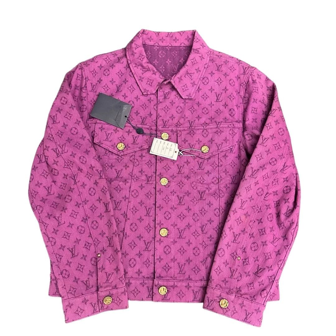 Louis Vuitton Louis Vuitton Monogram Denim Jacket Size M Size US M / EU 48-50 / 2 - 1 Thumbnail