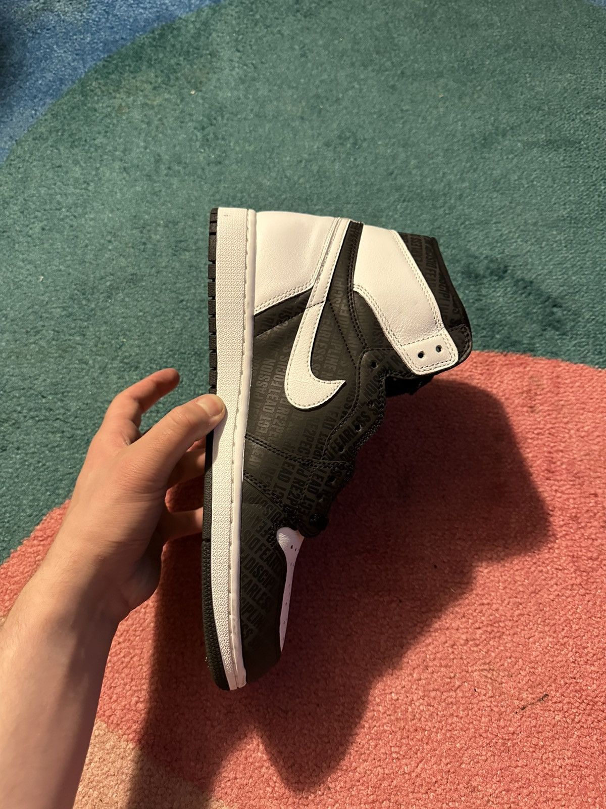 Jordan Brand Air Jordan 1 Retro High RE2PECT (Derek Jeter) Size US 11.5 / EU 44-45 - 10 Thumbnail