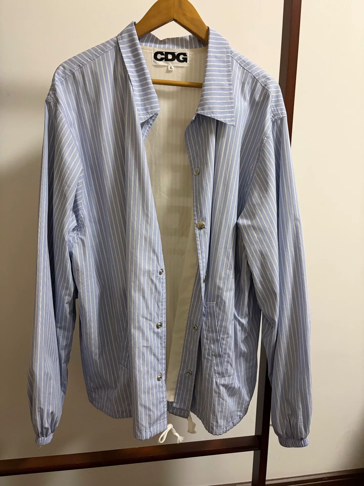 Comme des Garcons CDG Striped Long Sleeve Shirt Size US XL / EU 56 / 4 - 1 Thumbnail