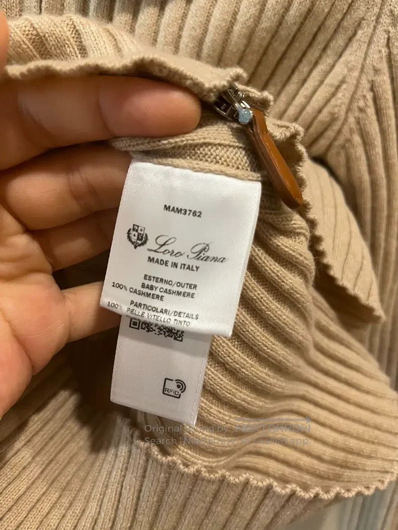 Loro Piana LORO PIANA Cashmere Zip-up Cardigan Jacket Size XS / US 0-2 / IT 36-38 - 7 Thumbnail