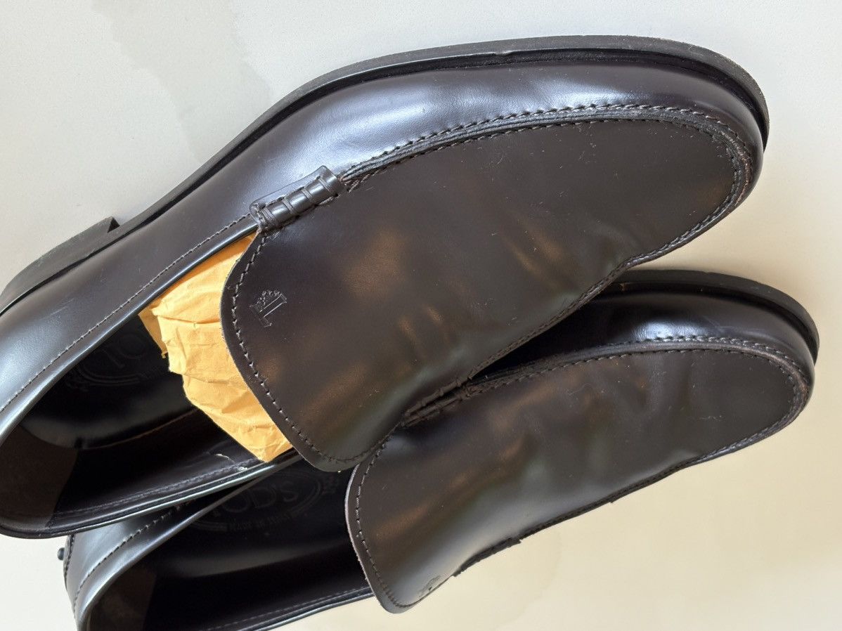 Tod's Beautiful Tod’s brown leather Dress Shoes Size US 10 / EU 43 - 3 Thumbnail