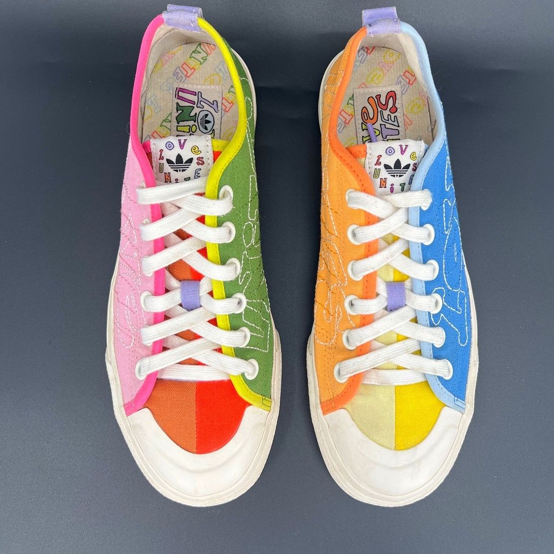 adidas gazelle silver green womens Adidas: Donald Glover x Nizza Premium 'Noble Indigo' Sneakers Sz 4Y US   GEM Pawnbrokers