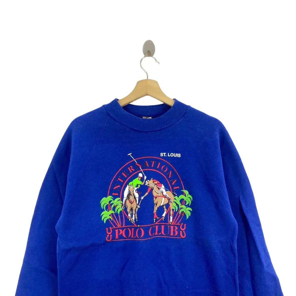 Vintage Vintage 80’ SOUTH TEXAS TEES Polo Club St Louis Sweatshirt Size US L / EU 52-54 / 3 - 2 Thumbnail