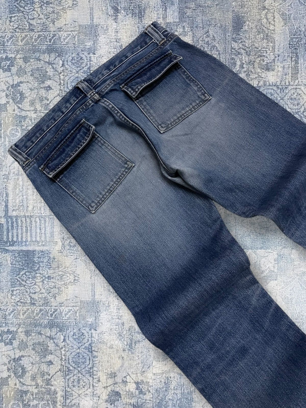 Japanese Brand Vintage 1990s Japan Designer Domingo Distressed Bush Pant Size US 31 - 15 Thumbnail
