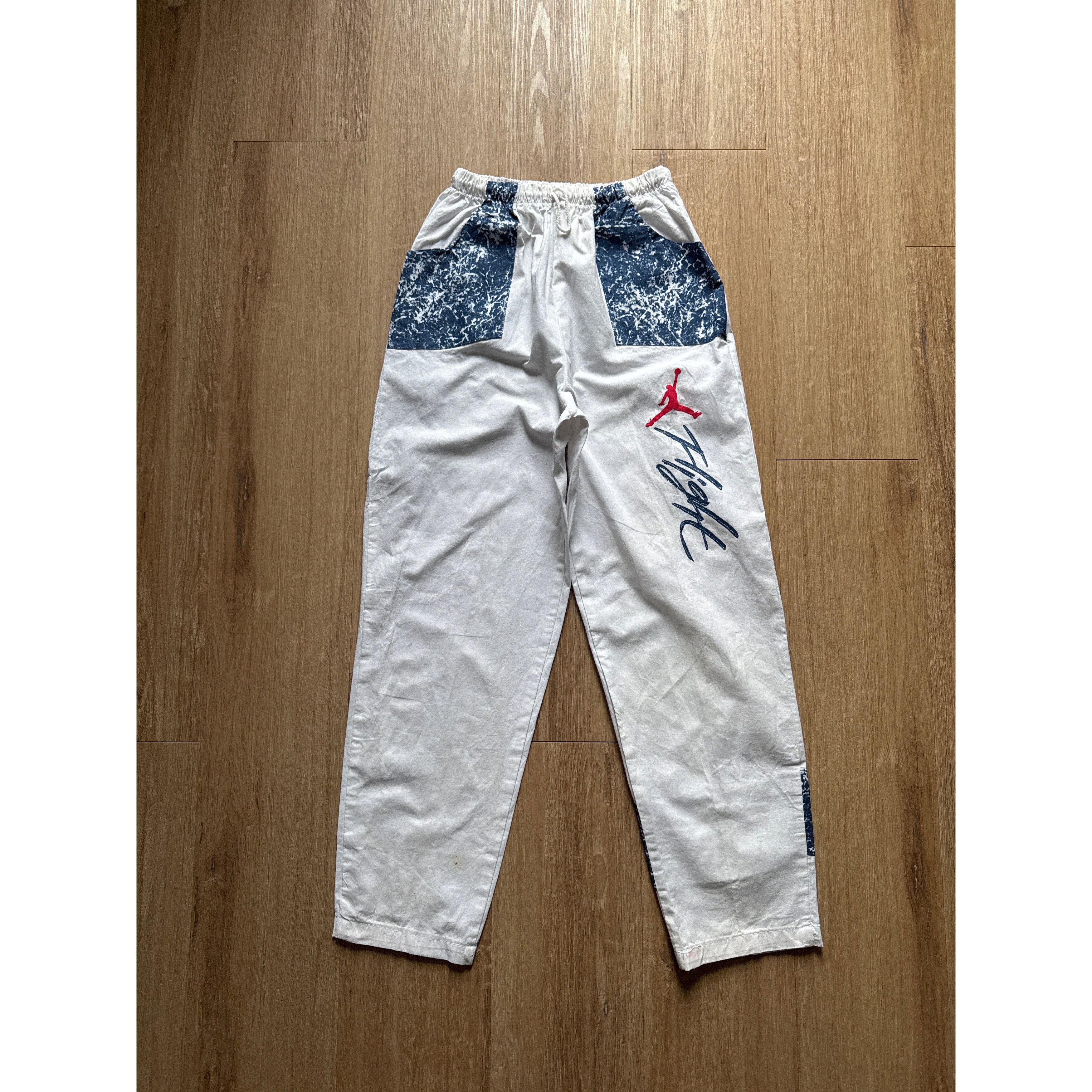 Other Vintage 80s Nike Jordan Flight Track Pants Size US 32 / EU 48 - 1 Thumbnail