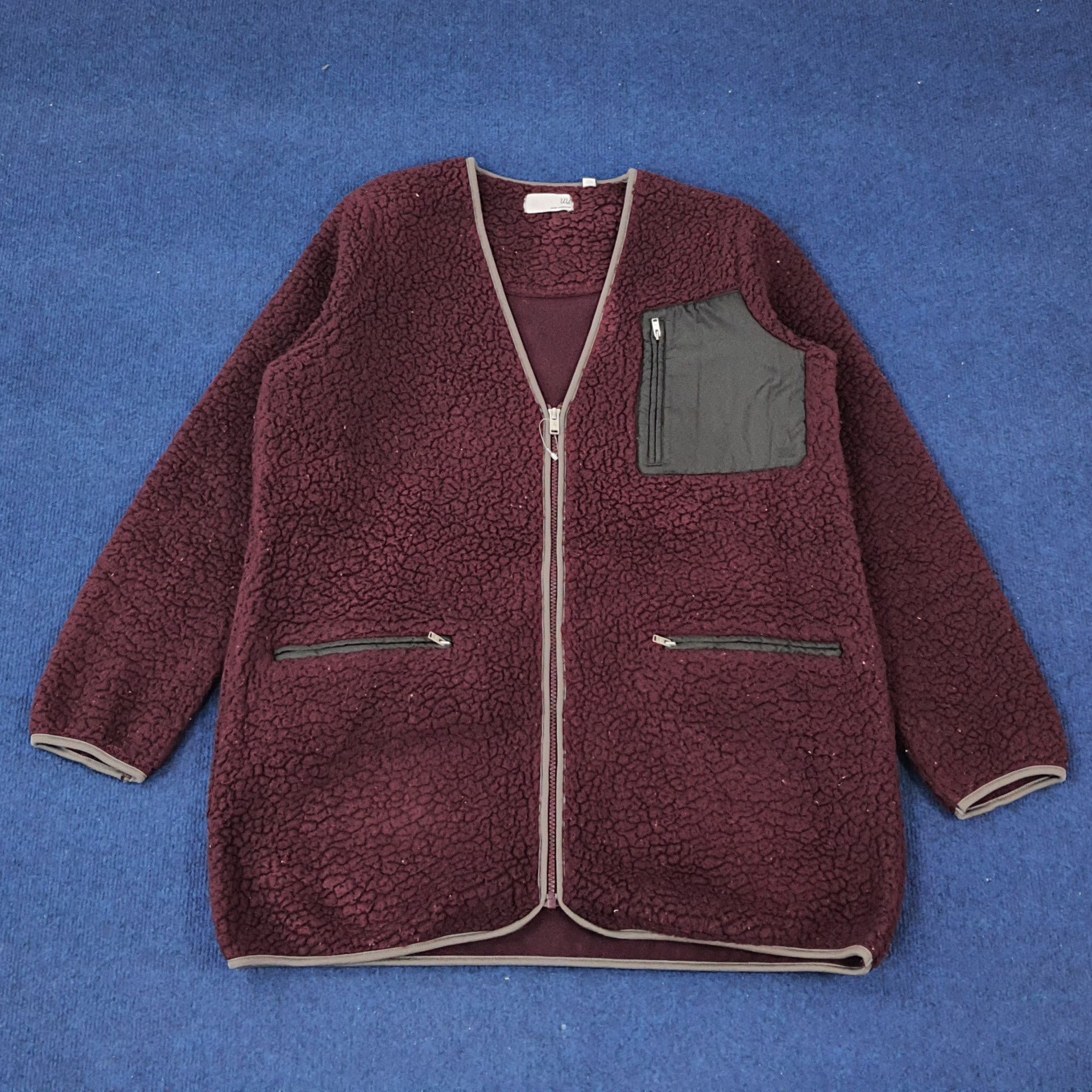 Japanese Brand × Vintage Vintage UU Uniqlo Undercover Custom Logo Fleece Jacket Size US L / EU 52-54 / 3 - 3 Thumbnail