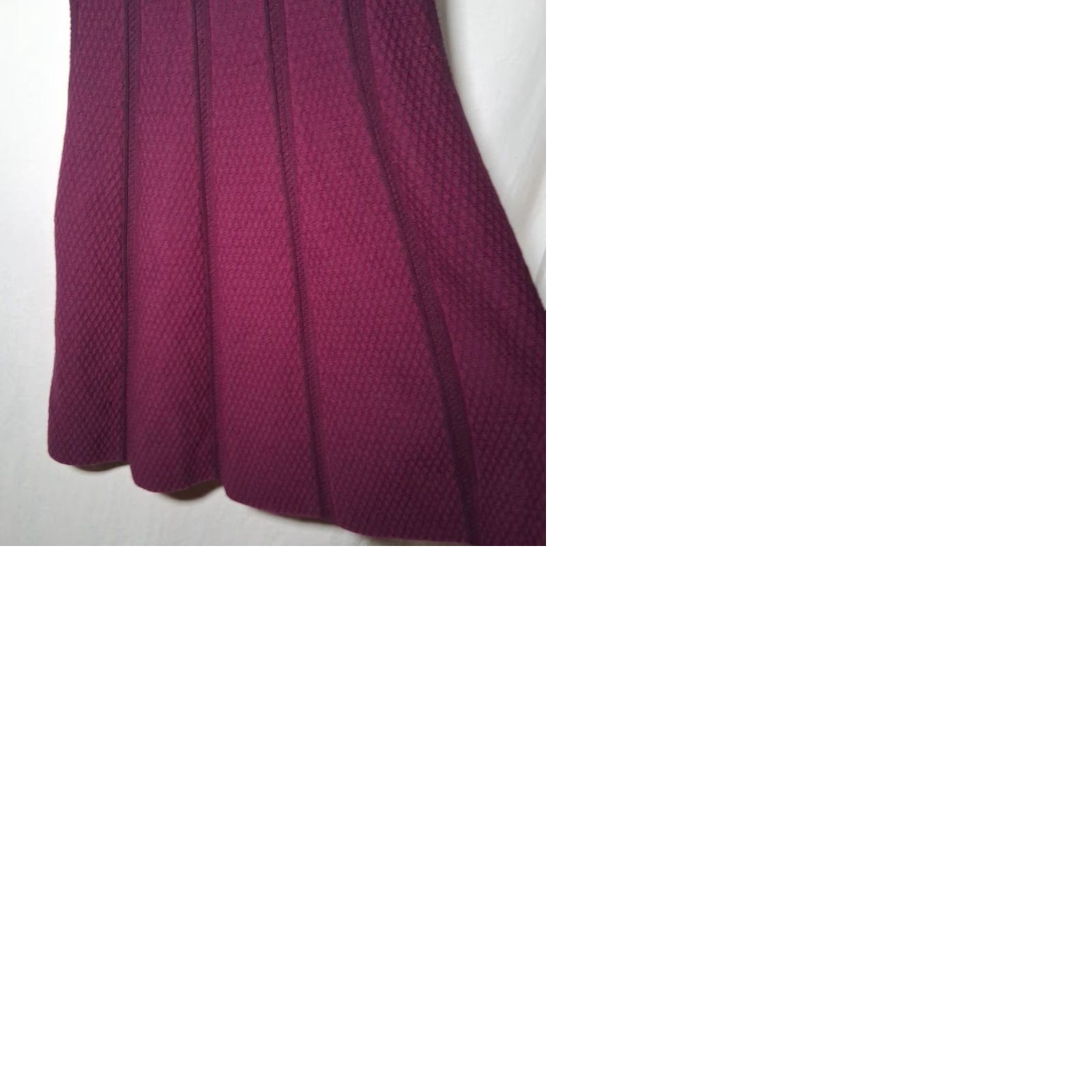 Vintage VINTAGE Dressbarn Sweater Dress XL Diamond Knit Maroon Whimsygoth READ Flawed Size XL / US 12-14 / IT 48-50 - 9 Thumbnail