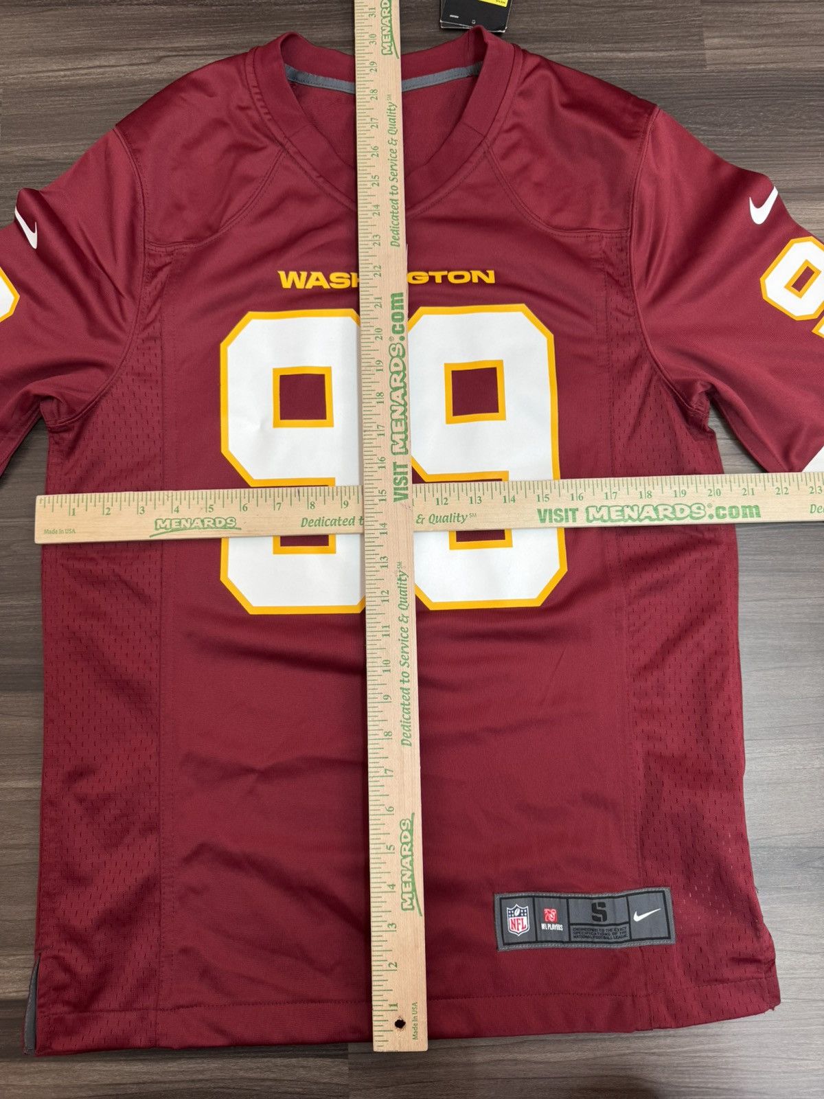 Nike Washington Commanders Chase Young #99 NFL Home Jersey Size US S / EU 44-46 / 1 - 7 Thumbnail