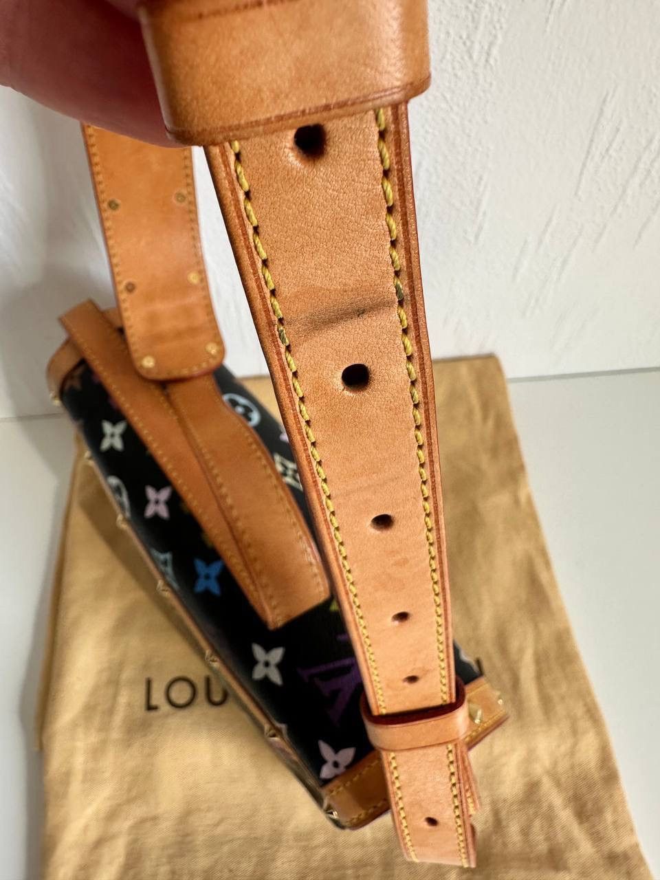 Louis Vuitton Louis Vuitton Sologne Bag Crossbody Monogram Gold Auth! Size ONE SIZE - 8 Thumbnail