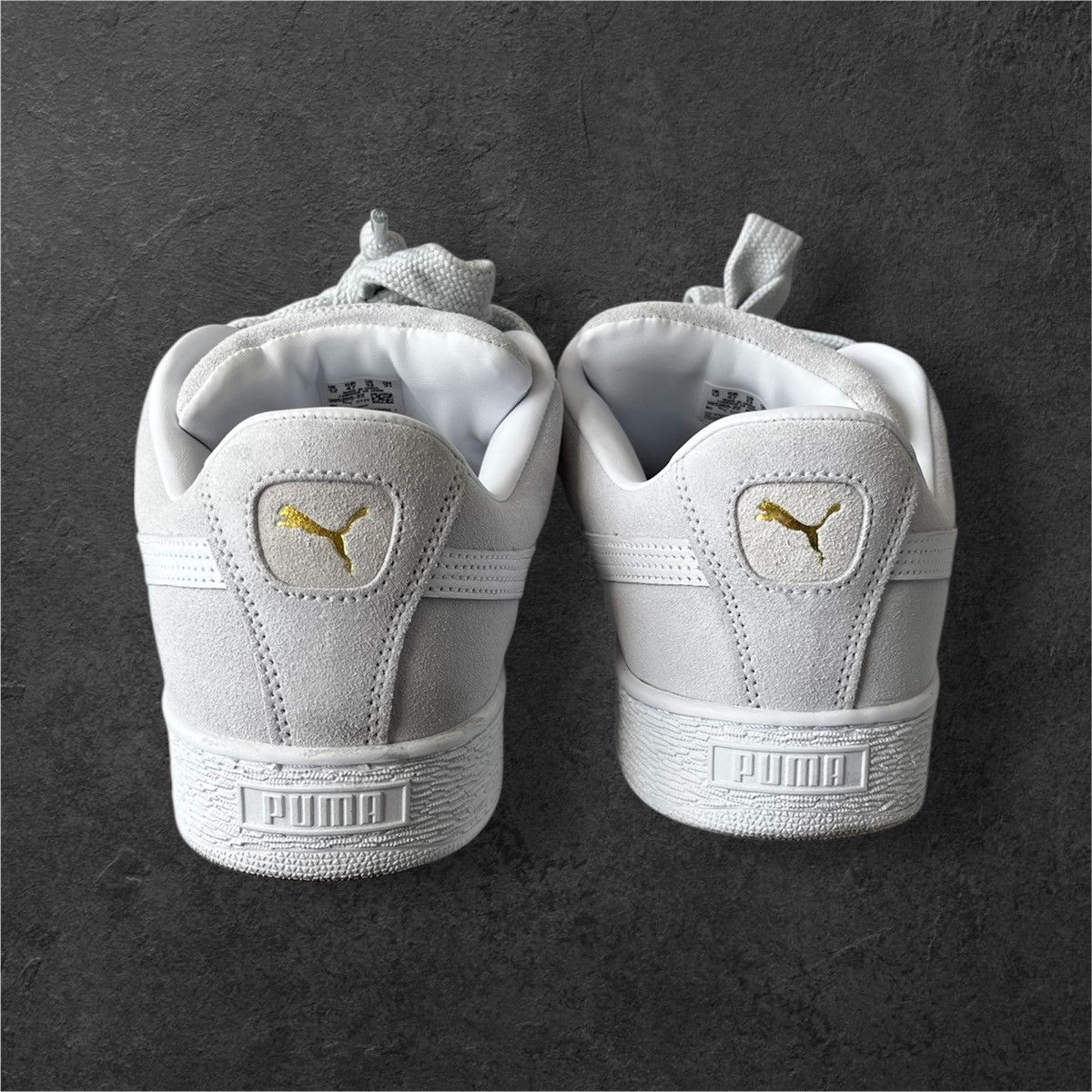 Puma White Puma suede XL shoes Size US 13 / EU 46 - 3 Thumbnail