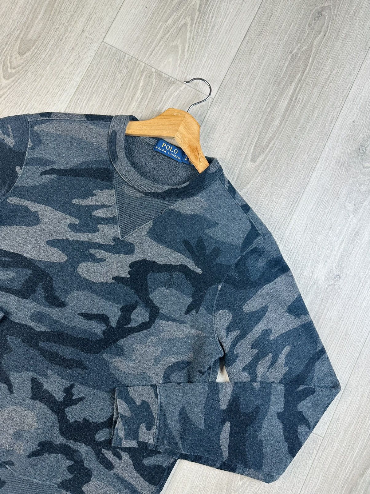 Polo Ralph Lauren × Ralph Lauren Polo Ralph Lauren camo sweatshirt hoodie military size S Size US S / EU 44-46 / 1 - 2 Thumbnail