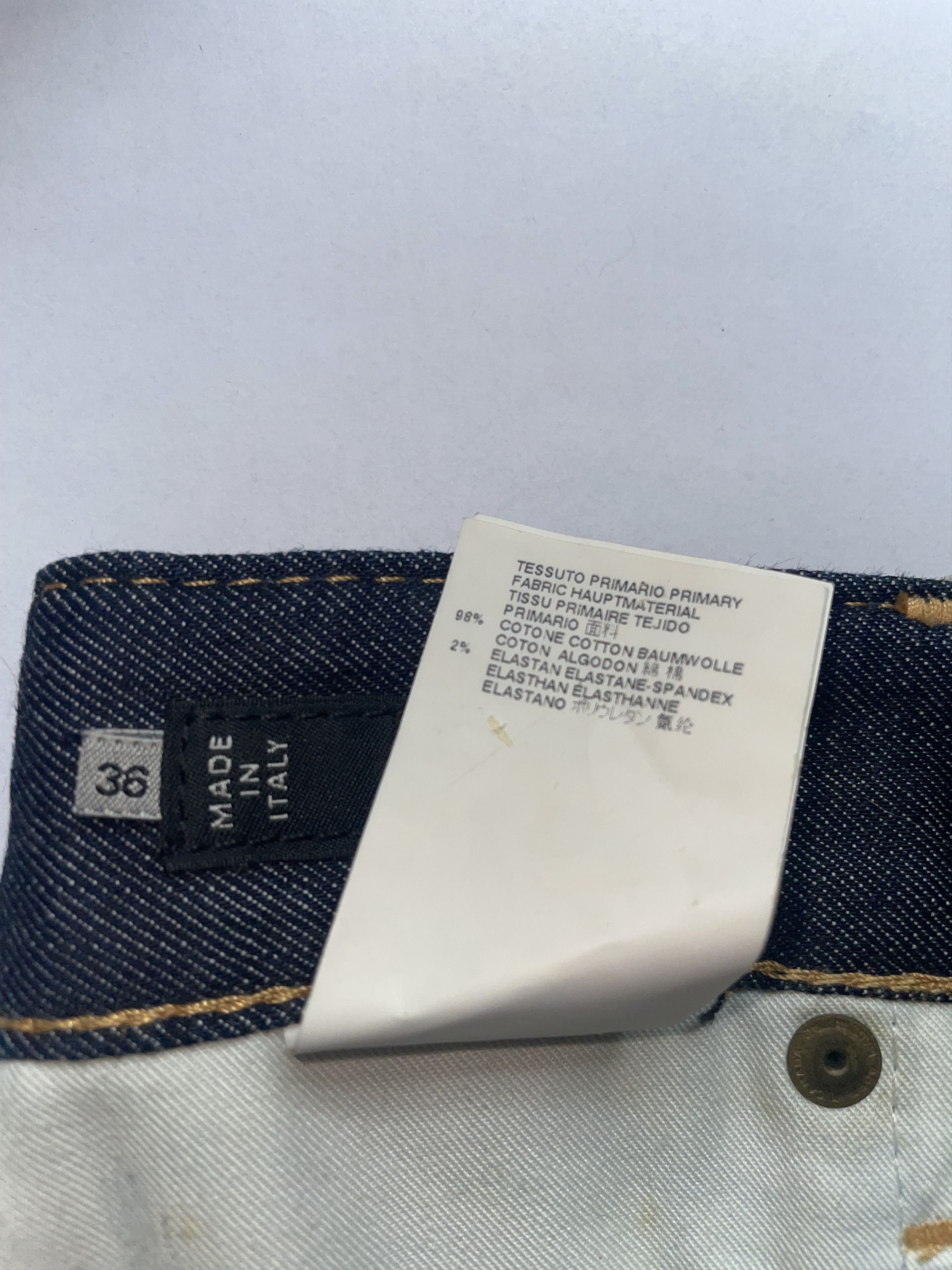 Blue Denim Jean Mid-length Skirt - Size EU36 UK4 2XSmall