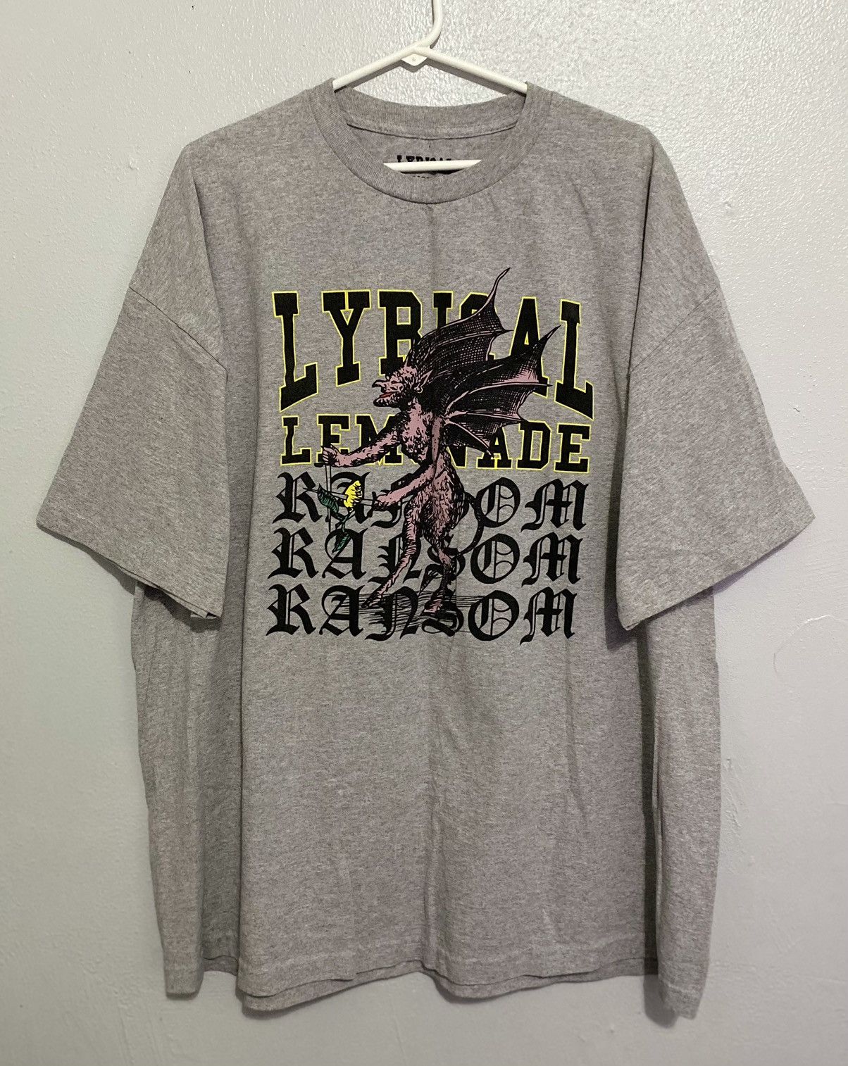 Ransom Clothing Lyrical Lemonade/Ransom Collab T-Shirt Grey XXXL Size US XXL / EU 58 / 5 - 1 Preview