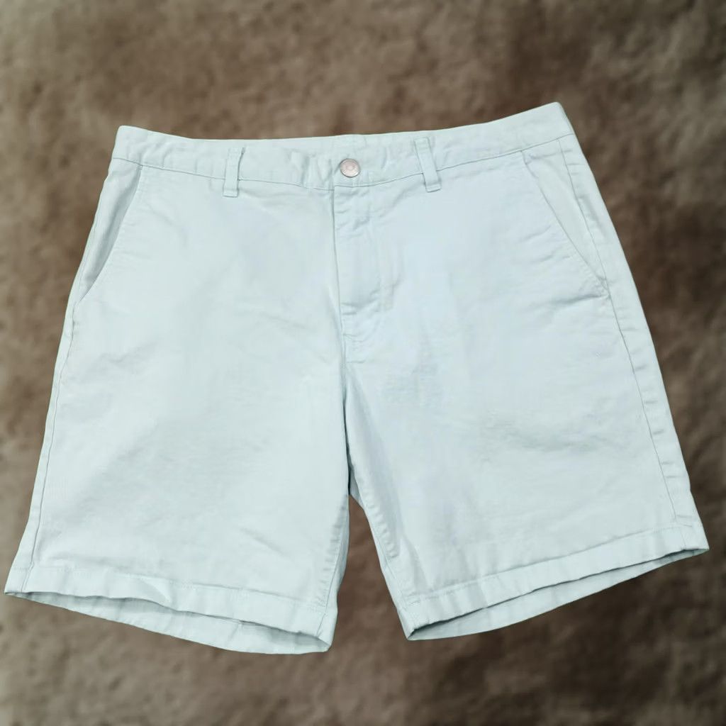 Bonobos Bonobos Shorts Mens 34 Green Chino Cotton Spandex Pockets 8 Inseam Size US 34 / EU 50 - 1 Thumbnail