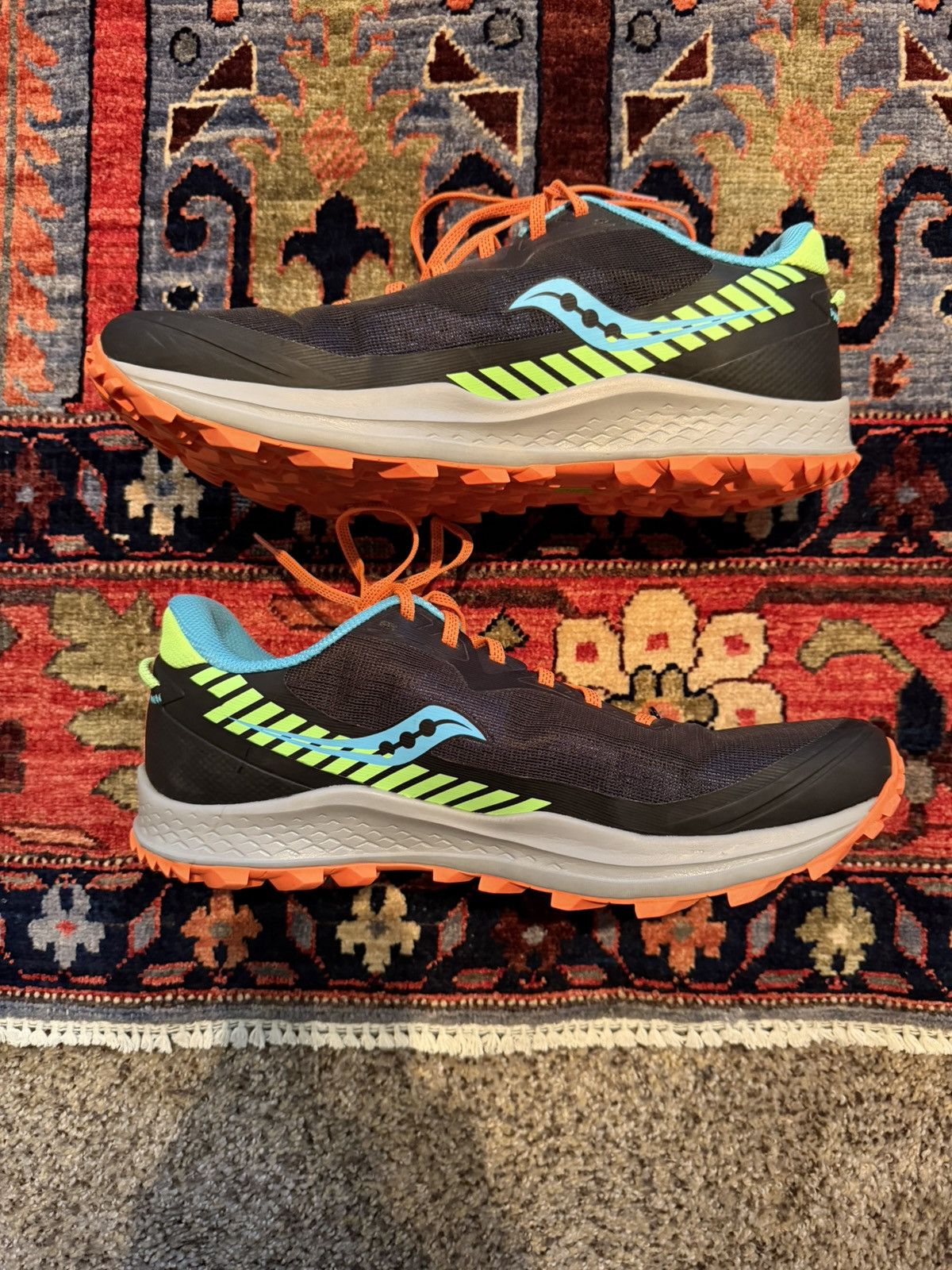 Saucony Saucony Peregrine 11 Trail Running Shoes (11.5) Size US 11.5 / EU 44-45 - 2 Thumbnail