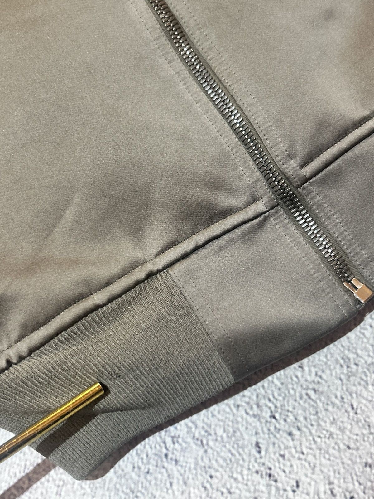 Rick Owens Rick Owens Bomber Jacket Glitter Mainline Down Filled Size US S / EU 44-46 / 1 - 21 Thumbnail
