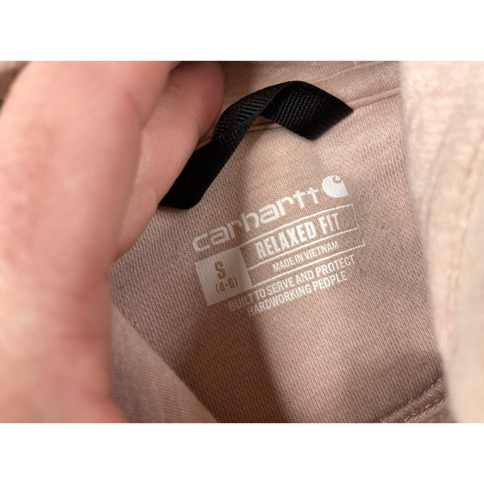 Carhartt Carhartt Hoodie Pink Women’s Small Relaxed Fit Pullover Sweatshirt 102791 Size S Size S / US 4 / IT 40 - 2 Thumbnail