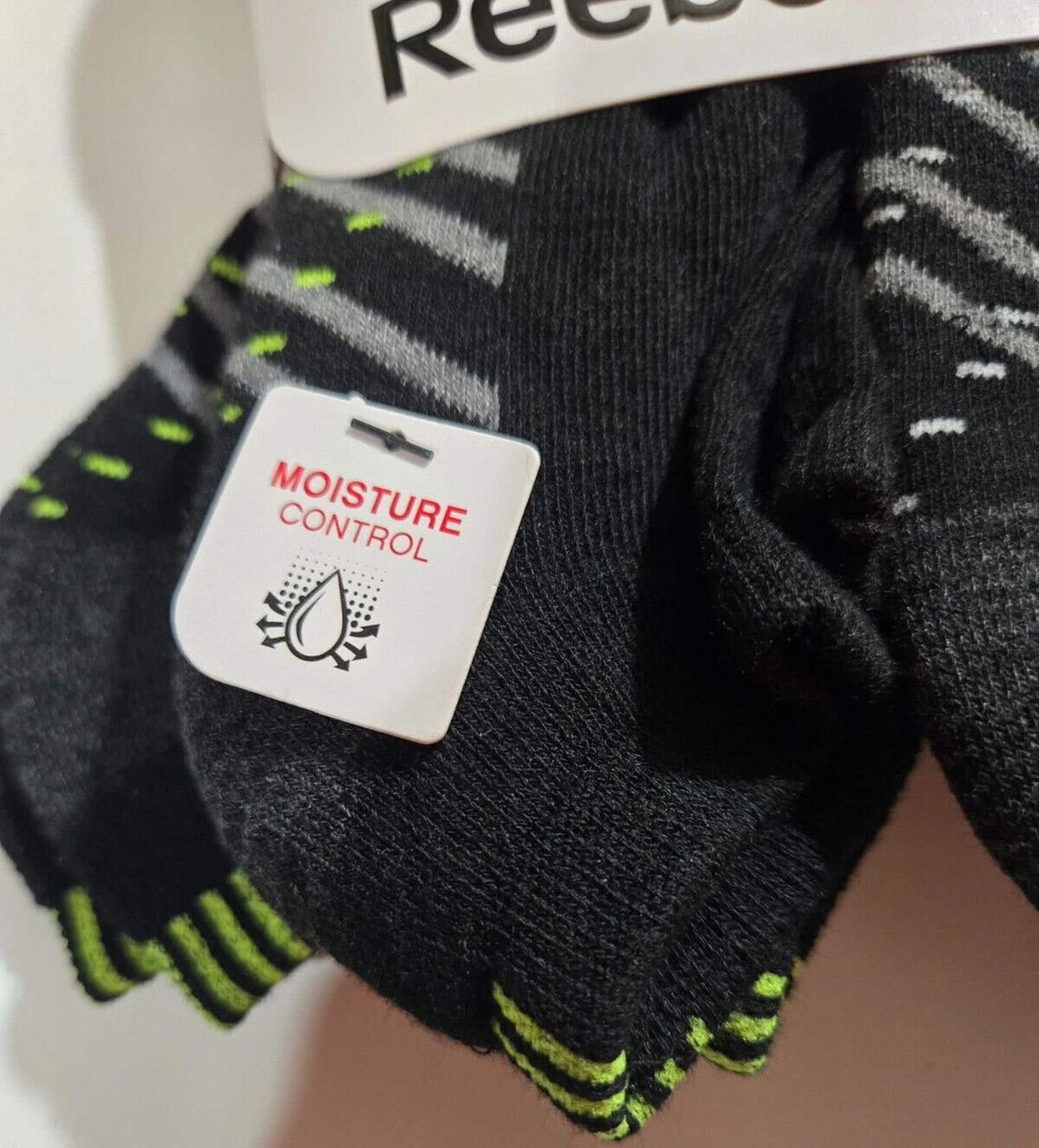 Reebok Men's Reebok Low Cut Socks Stretch Cushion NWT Size ONE SIZE - 3 Thumbnail