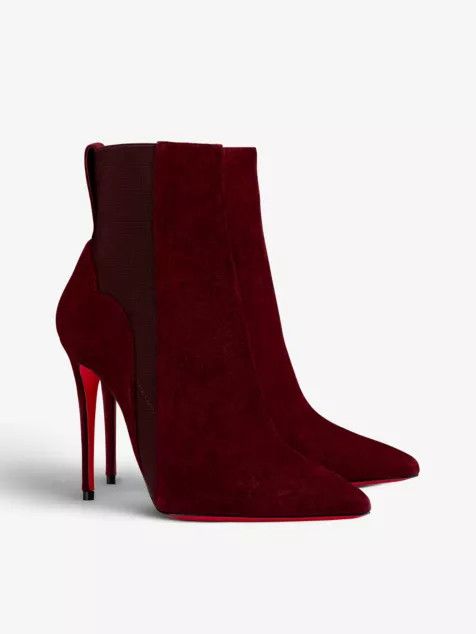 Christian Louboutin o1s1wg110924 Ankle Boots in Brown Size US 9 / IT 39 - 2 Thumbnail