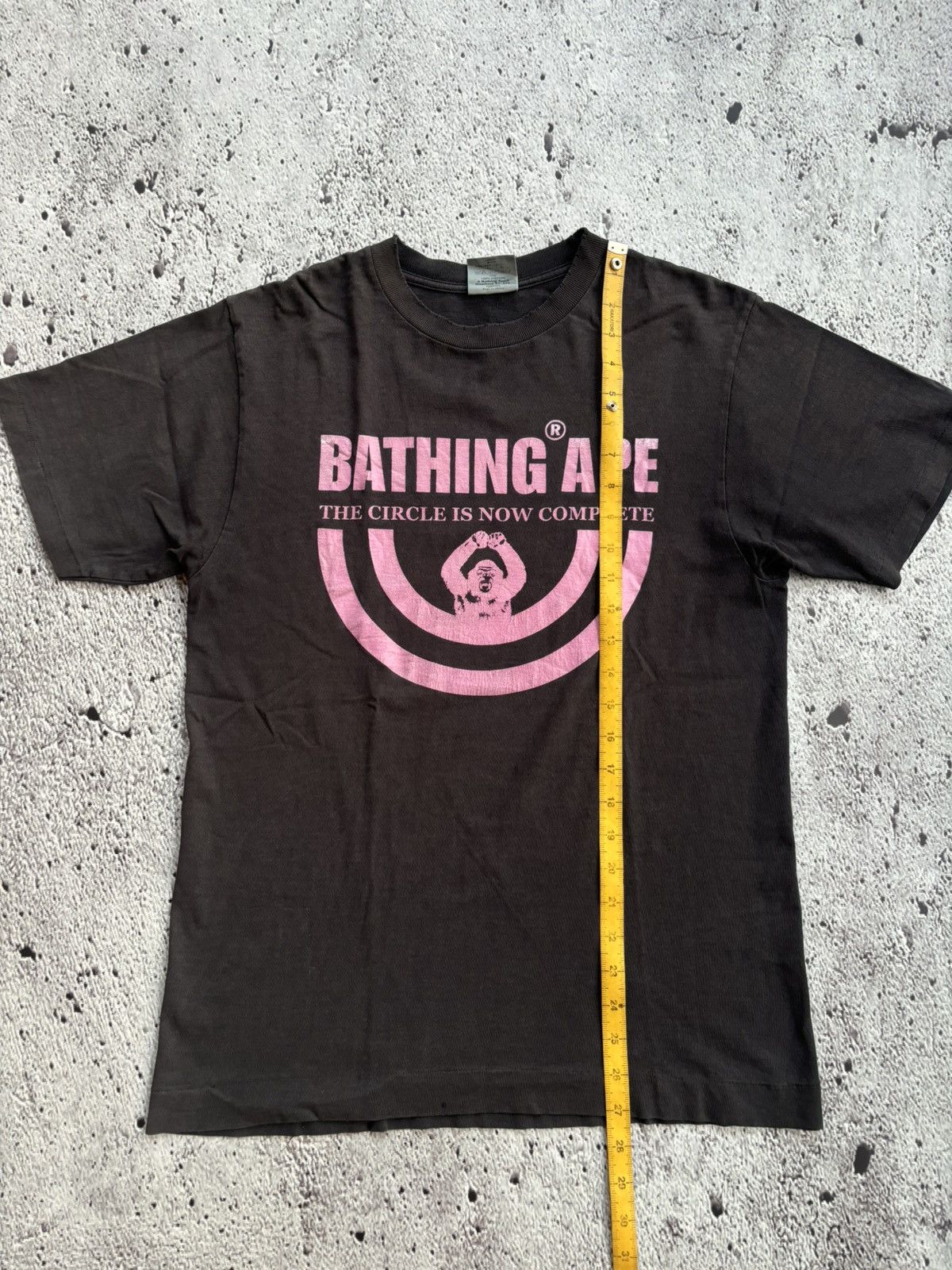 Bape Vintage Bape the circle is now complete tee Size US M / EU 48-50 / 2 - 8 Thumbnail