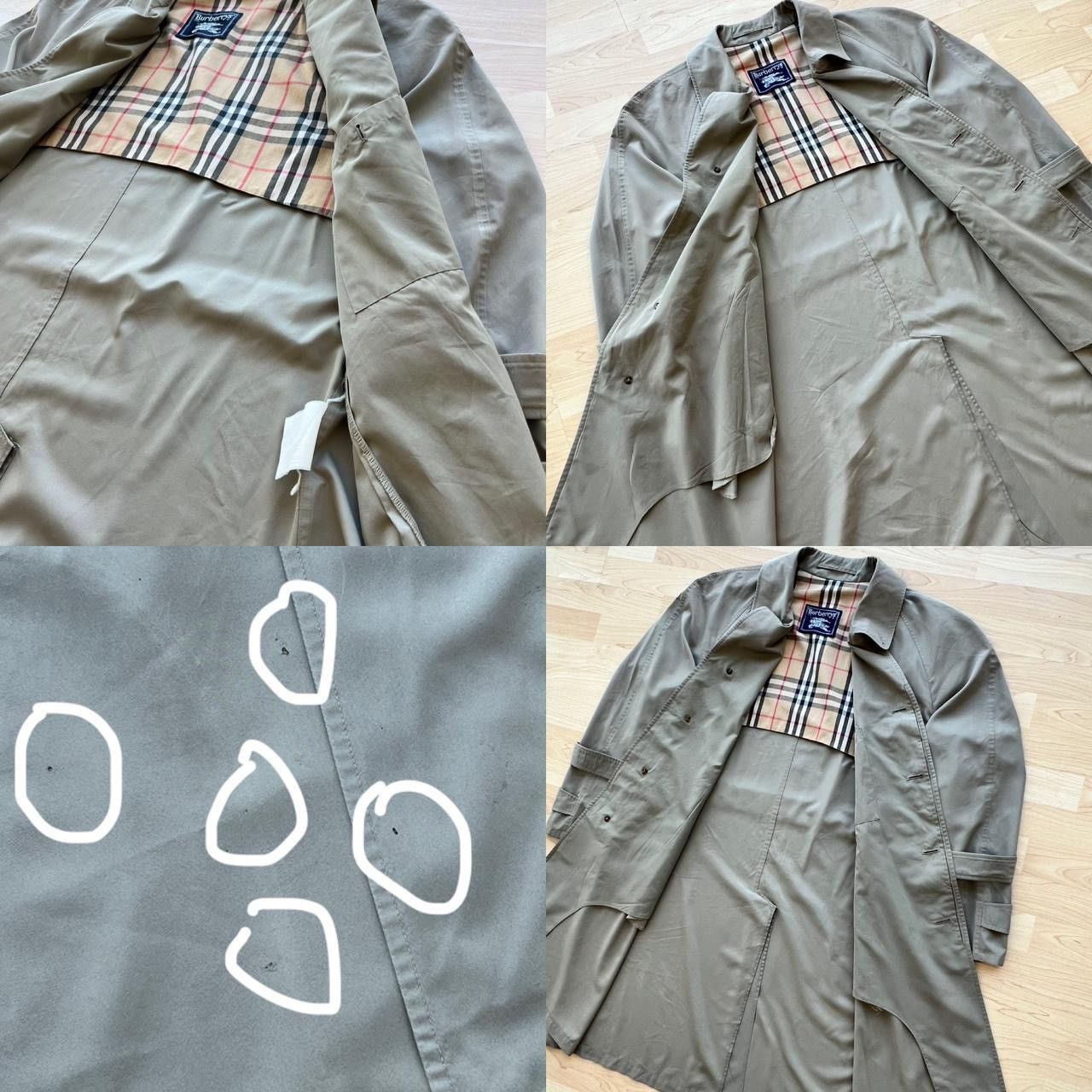 Burberry Trench vintage Burberry Size US L / EU 52-54 / 3 - 8 Thumbnail