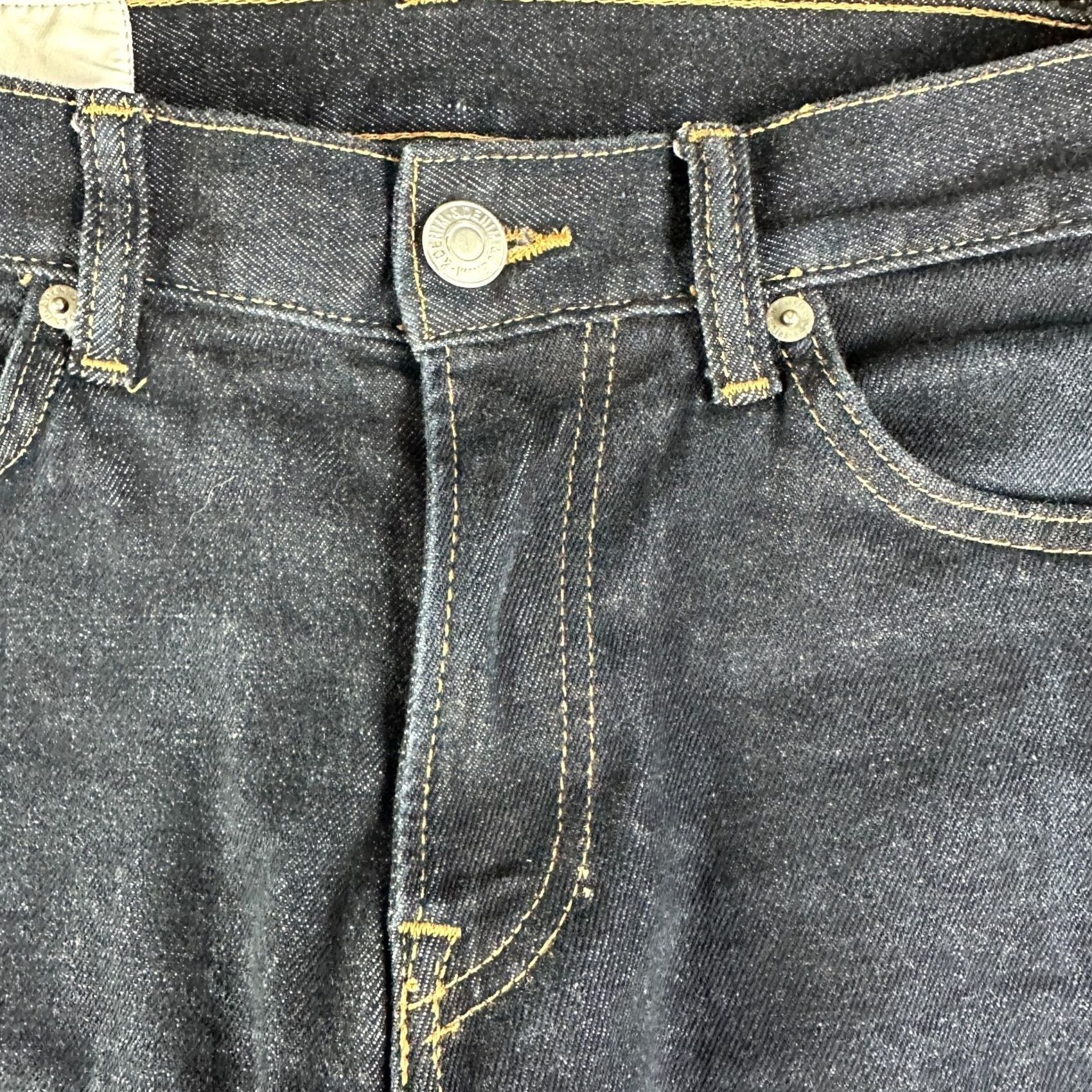 H&M H&M Denim Jeans Slim Dark Wash 30 Mens Cotton Stretch 5-Pocket Zipper Fly Jeans Size US 30 / EU 46 - 5 Thumbnail