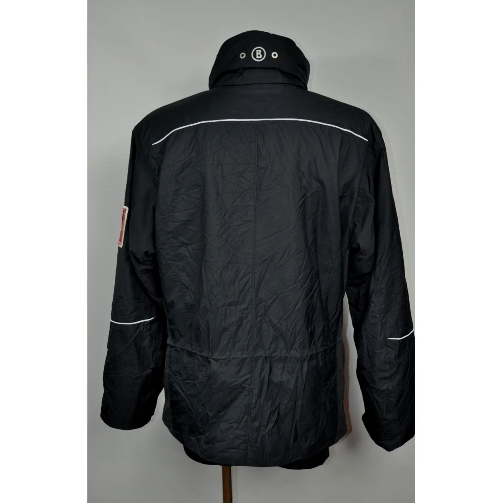 Bogner Bogner Rocky Mountains Jacket Men 42 Black Winter Skiing Snaps Zip 100% Polyester Solid Logo Casual Mens Size US XS / EU 42 / 0 - 3 Thumbnail